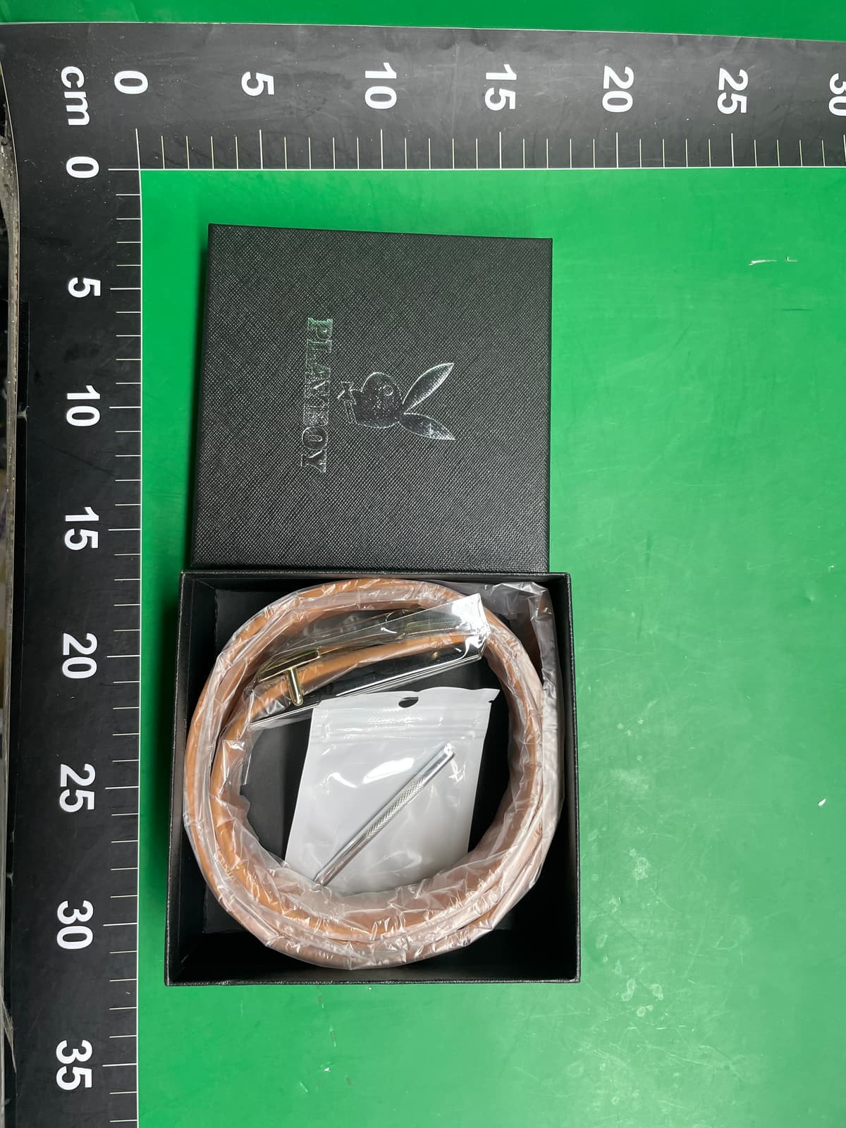 佰纳海皮带男士2026新款正品时尚腰带真皮裤带男生礼物官方品牌 — foto QC 1