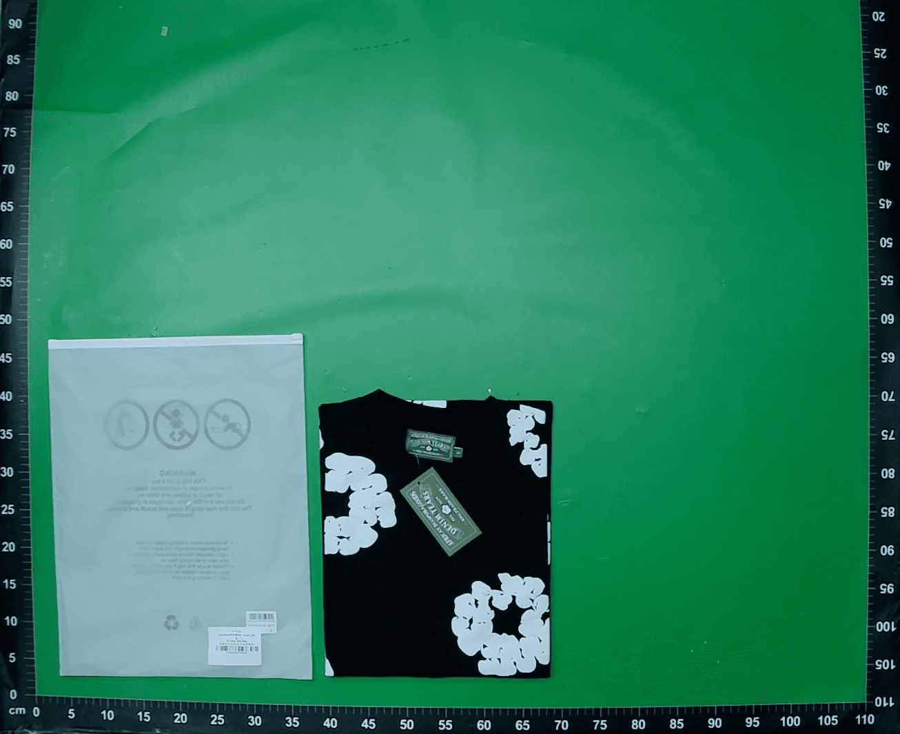 跨境高品质D-T木棉花立体发泡卫衣美式情侣连帽衫卫裤休闲套装ins — foto QC 1