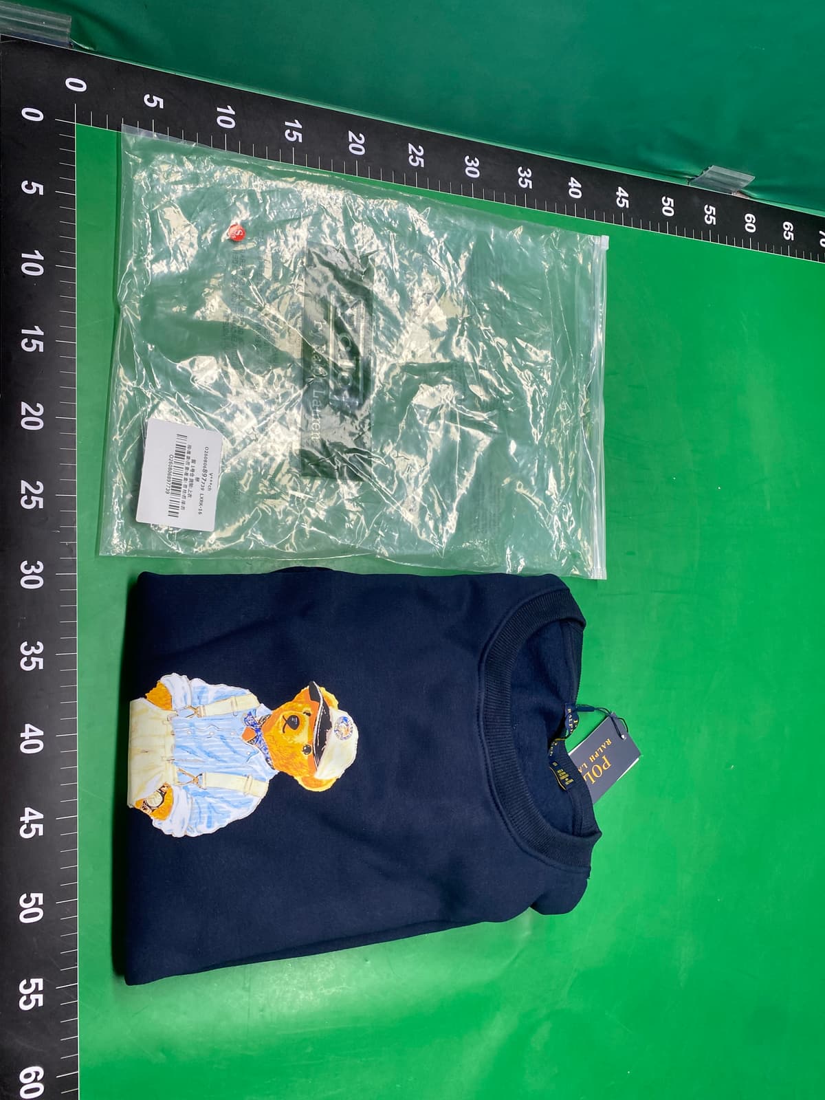 24SS现货POLO BEAR联名款圆领小熊拉家秋季男女情侣款卫衣 — miniatura QC 6