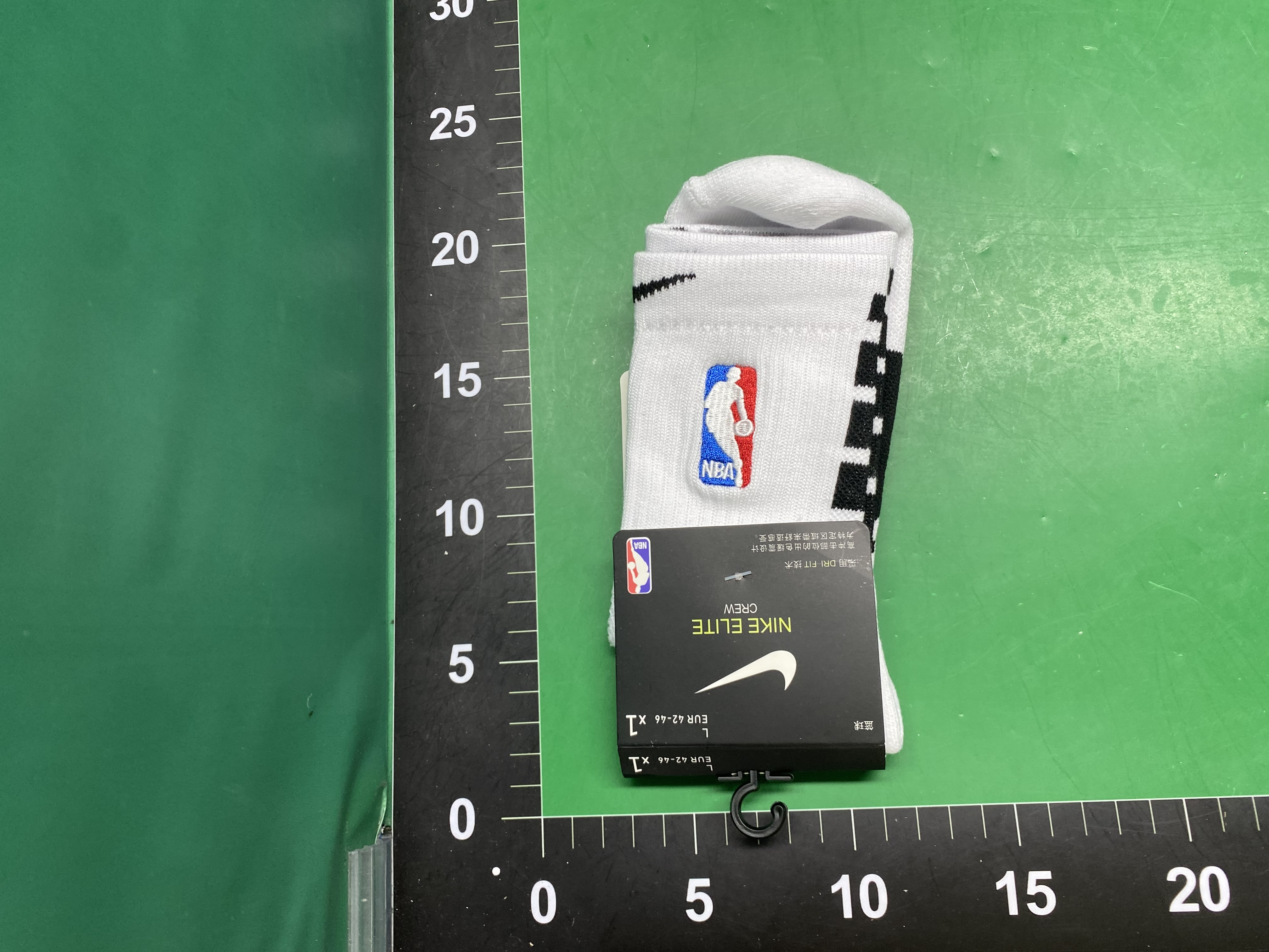 刺绣款NBA篮球袜毛巾底中筒长筒训练实战美式耐磨防滑吸汗运动袜 — foto QC 1