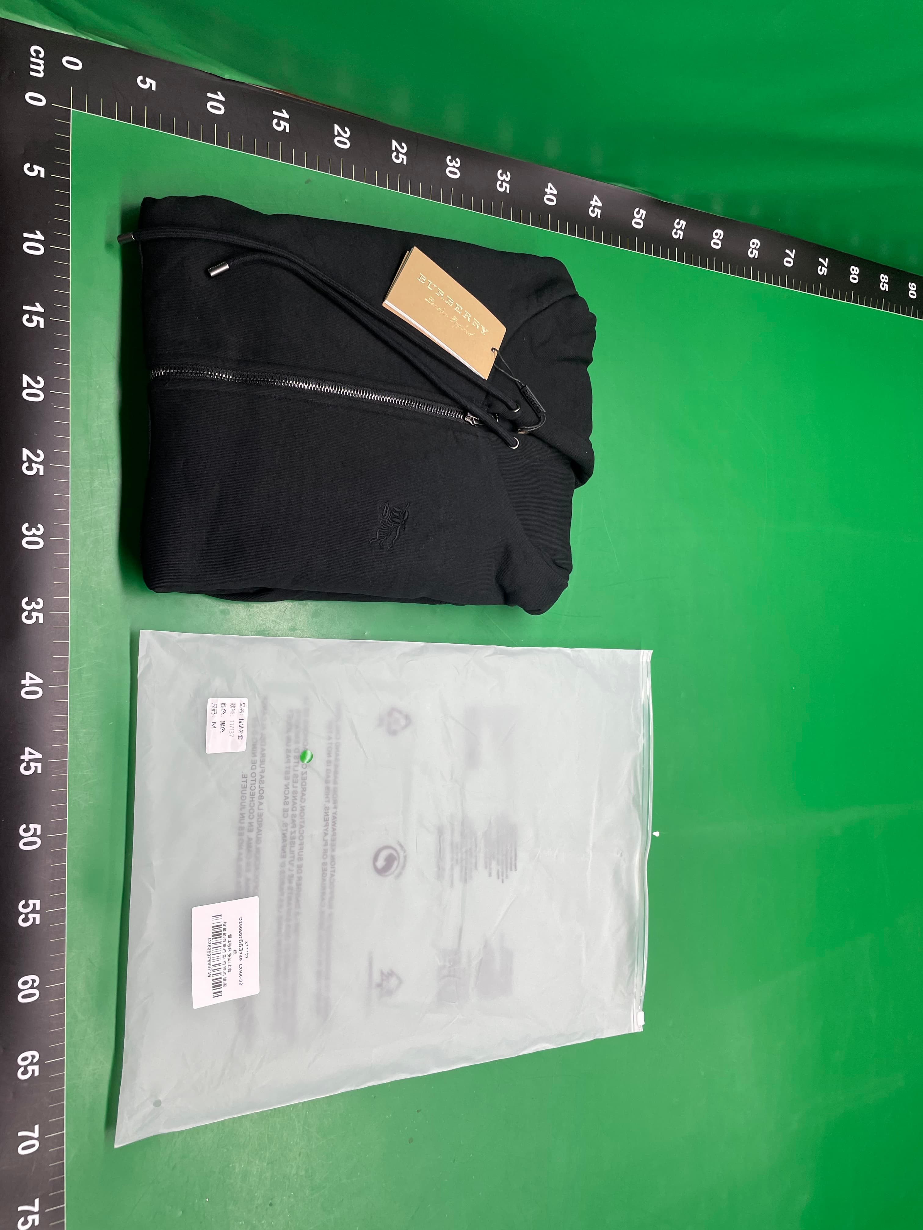 胸前战马刺绣连帽开衫 — miniatura QC 4