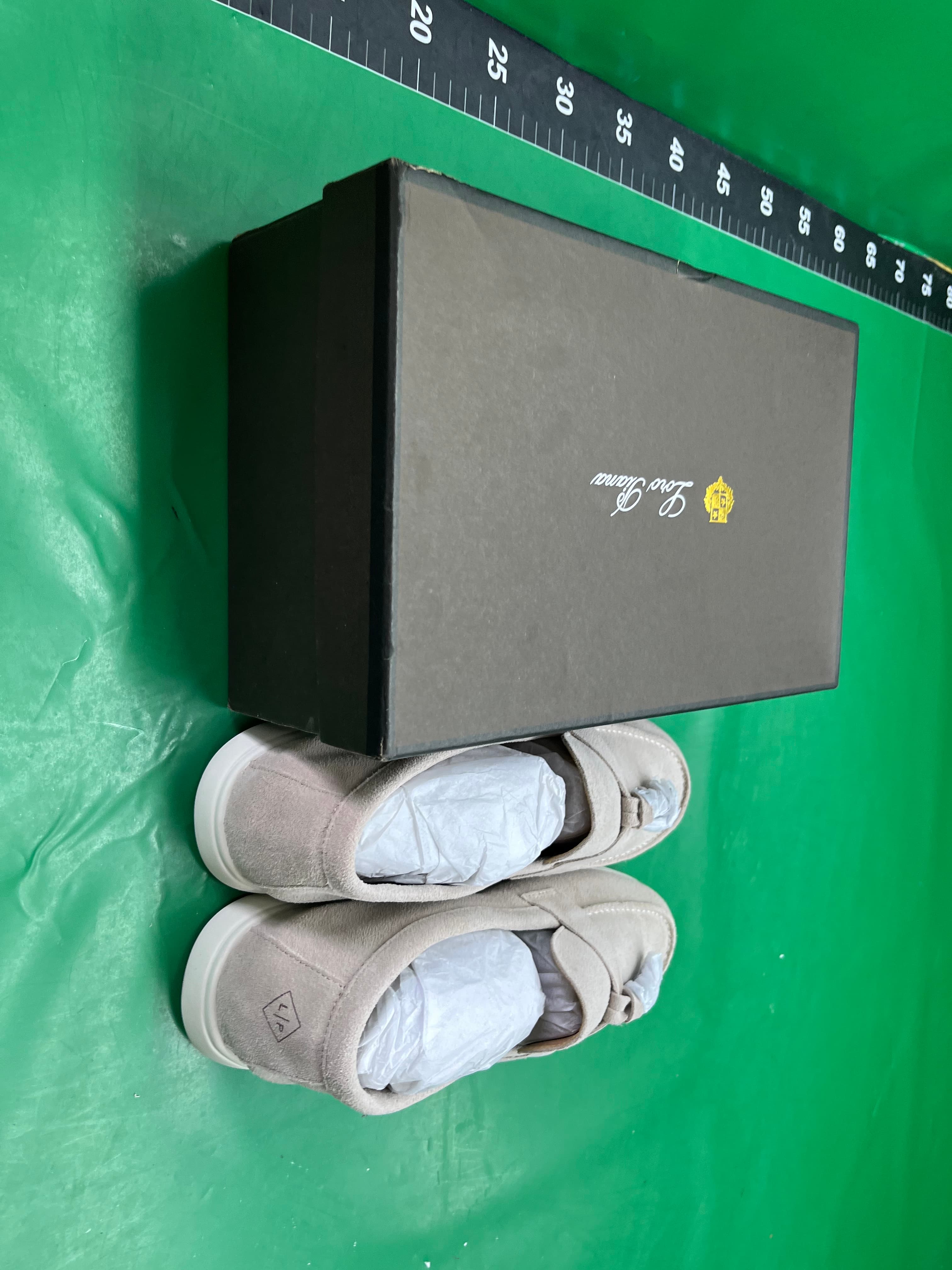 工厂现货直销高版LP懒人一脚蹬软底休闲男鞋 舒适百搭真皮乐福 — foto QC 1