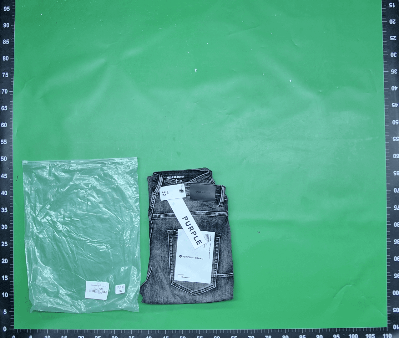 跨境欧美Purple Brand直筒牛仔裤jeans水洗复古破洞痞帅美式合集 — miniatura QC 2