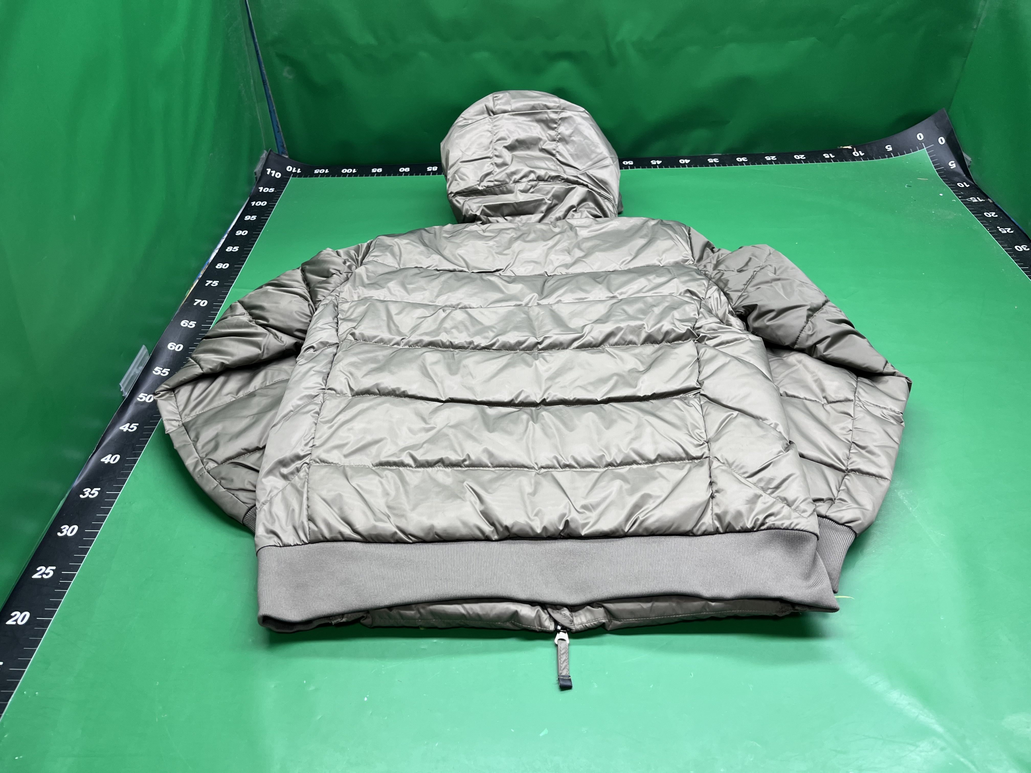 PJS男士连帽拼接鸭绒羽绒服薄款夹克保暖新款外套轻薄羽绒服批发 — miniatura QC 2