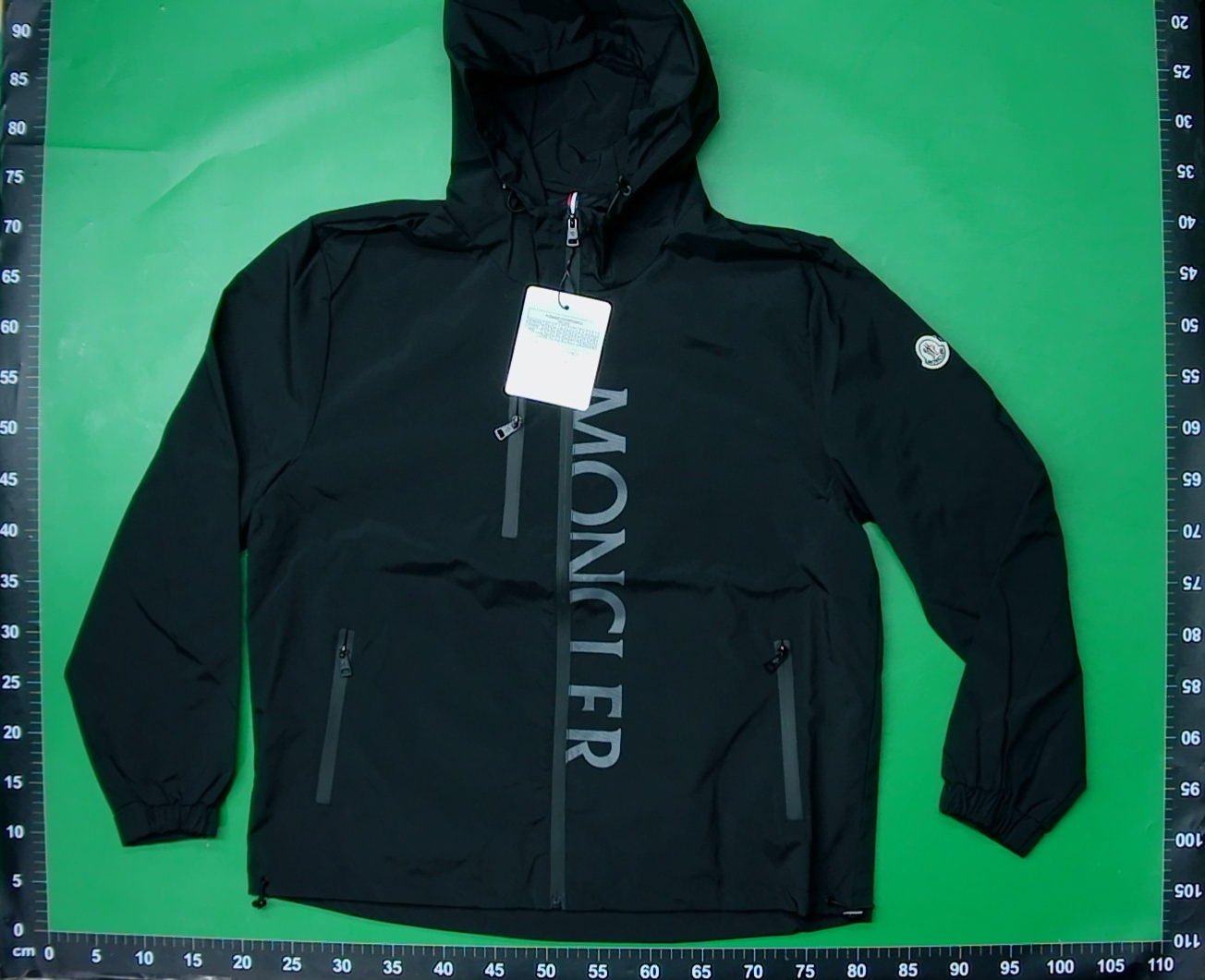 时尚潮流休闲夹克连帽纯色立领青少年加棉上衣外套春秋款男生 — miniatura QC 2