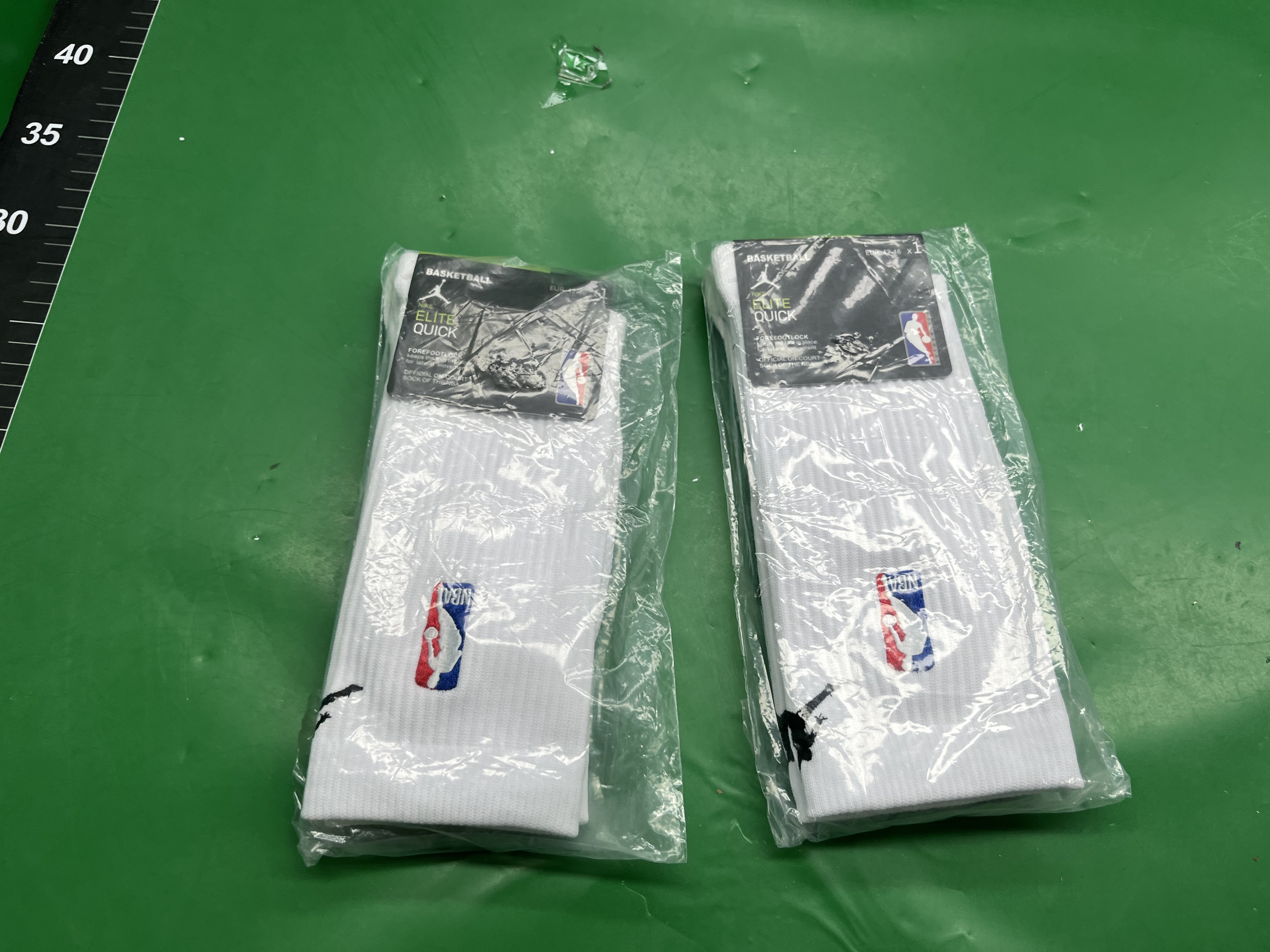 飞人联名nba长筒篮球袜刺绣美式高帮运动袜毛巾底加厚男袜子 批发 — miniatura QC 2