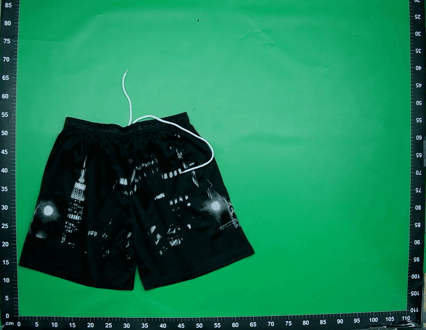 EE print shorts美式潮牌Ericemanuel休闲运动网眼抽绳短裤男外贸 — foto QC 1