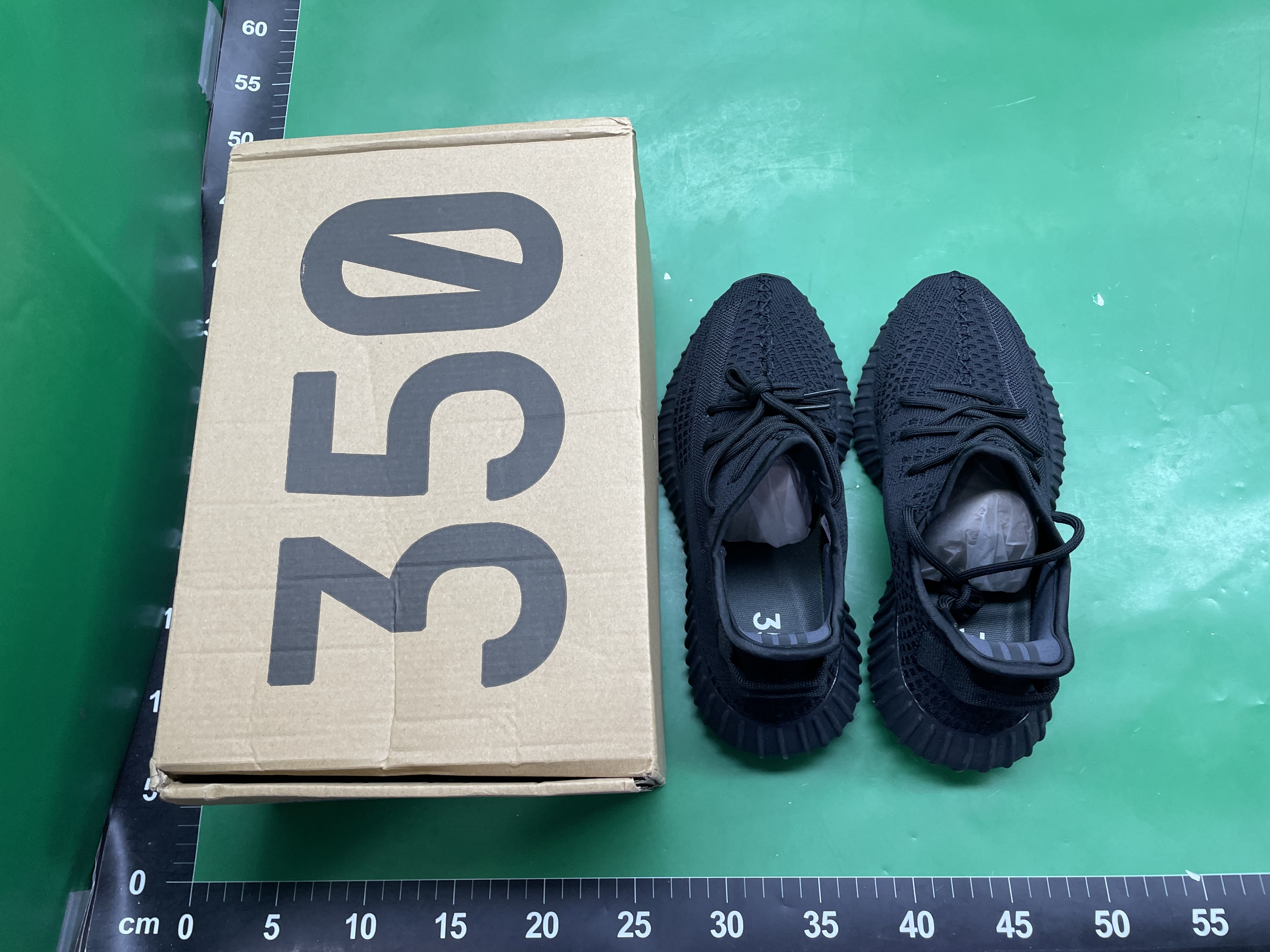 YEZI YEEZY椰子鞋350纯白冰淇淋莆田正品满天星夏季透气运动鞋男 — miniatura QC 2