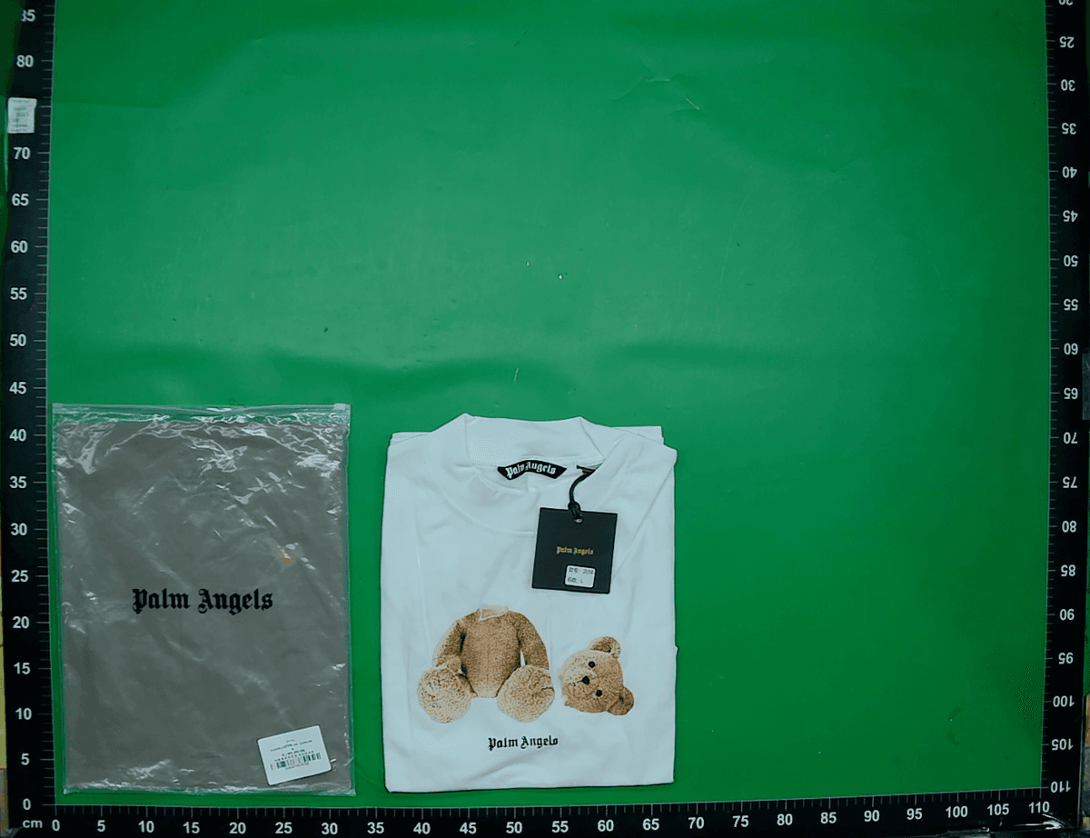 三标齐全高版本Palm Angels现货实拍纯棉印花短袖圆领T恤男女同款 — miniatura QC 2