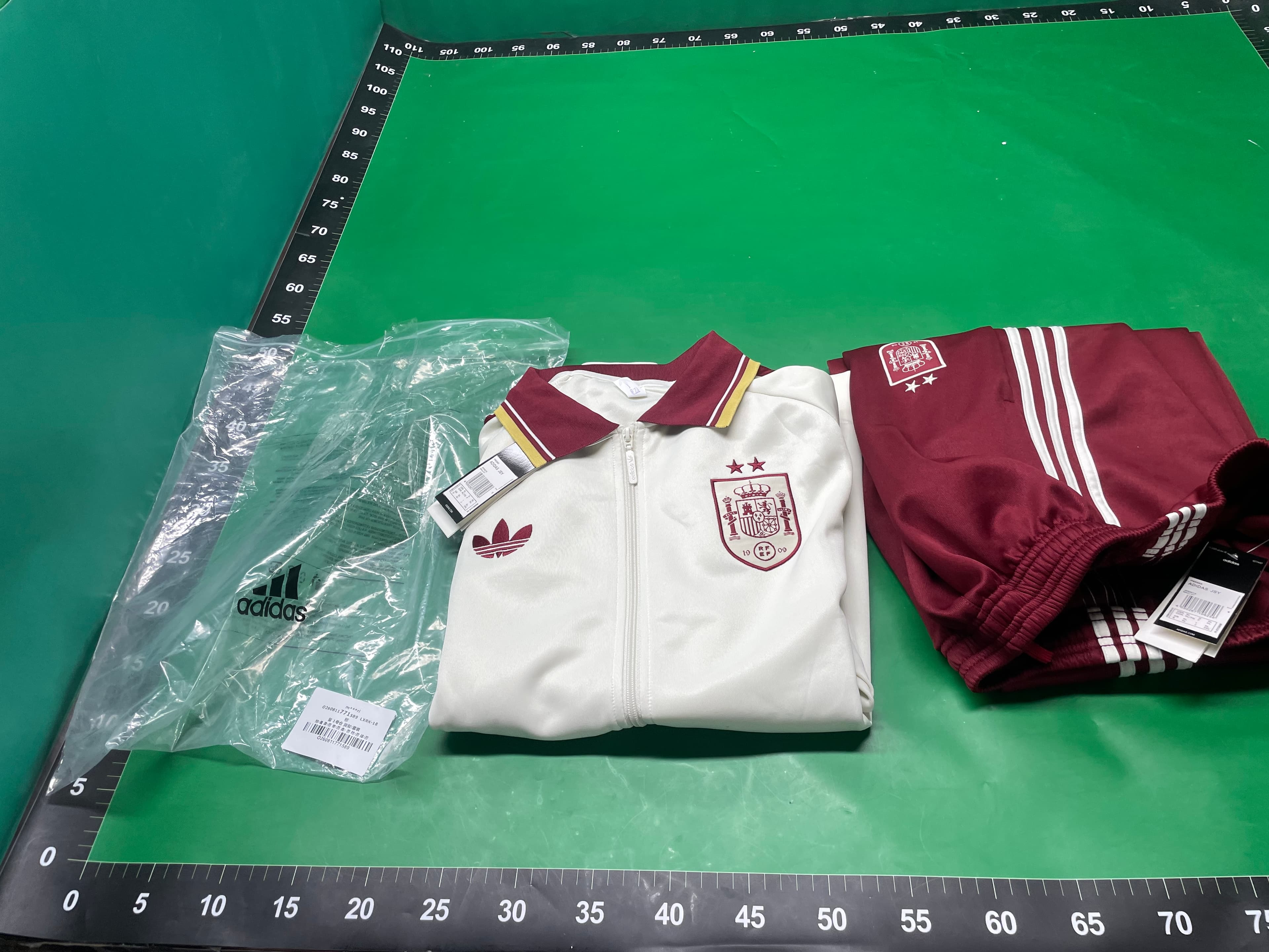 跨境批发现货2627长拉训练服夹克套装俱乐部足球服赛前热身外套 — miniatura QC 4