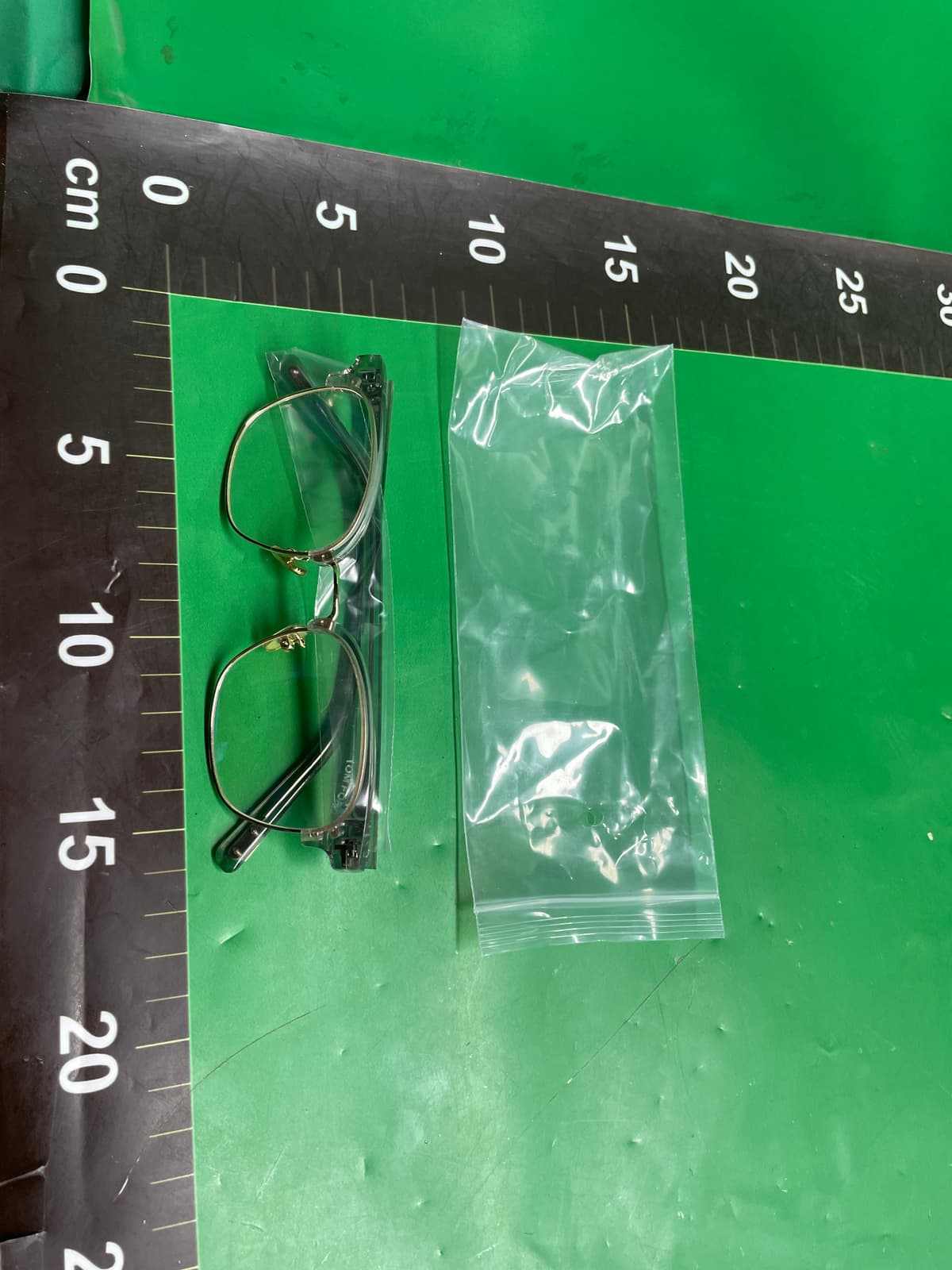 TOM半框眼镜架TF6001-K 商务板材金属平光眼镜框跨境代发一件起批 — miniatura QC 2