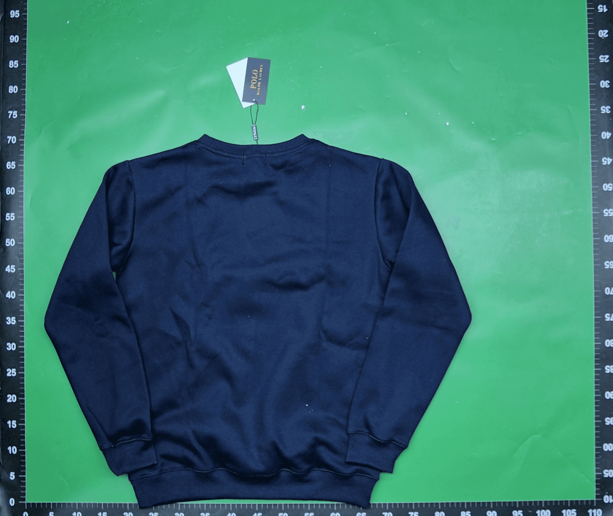 24SS现货POLO BEAR联名款圆领小熊拉家秋季男女情侣款卫衣 — miniatura QC 3