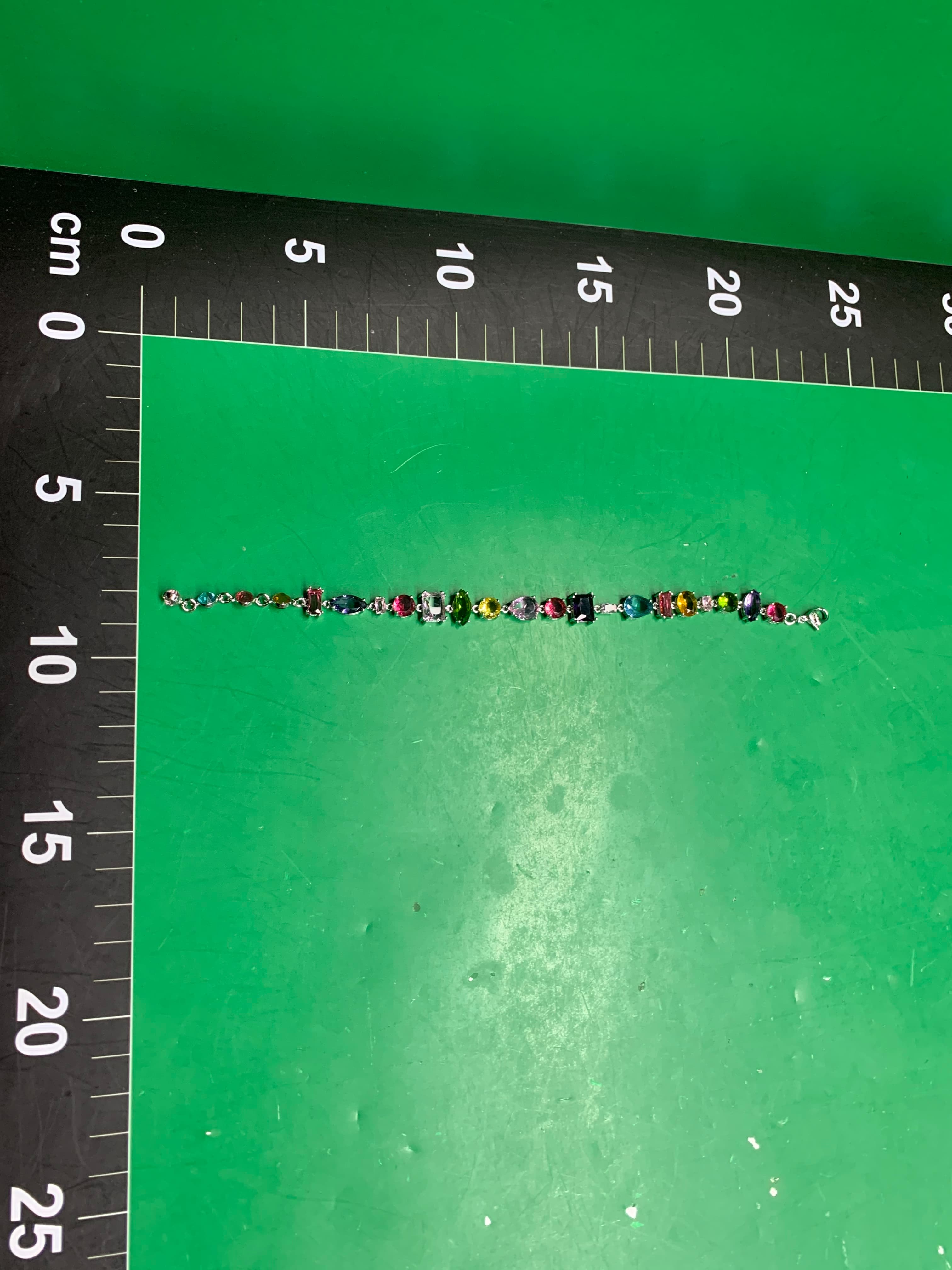 跨境施家对版Gema系列520糖果多巴胺流光溢彩水晶项链手链耳环女 — miniatura QC 3