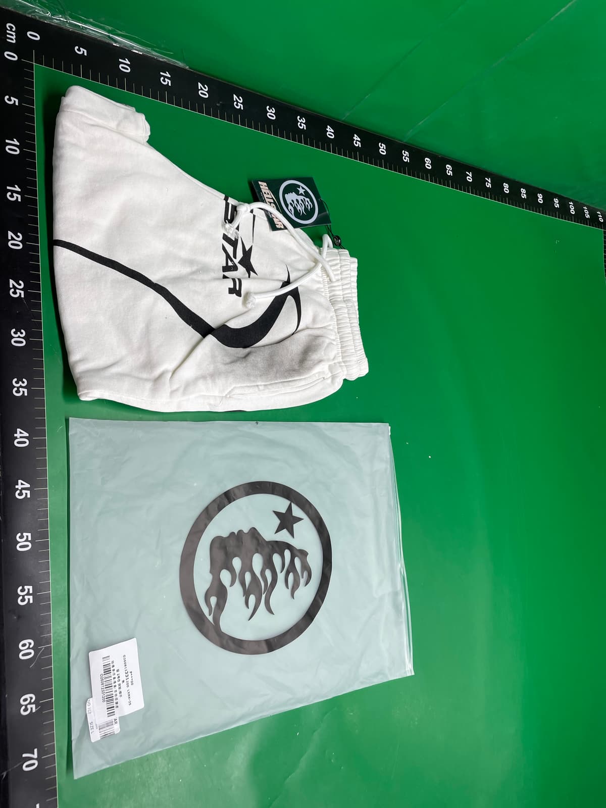 Hellstar 地狱之星洗水做旧短裤夏季新款欧美潮牌五分裤宽松适配 — miniatura QC 5