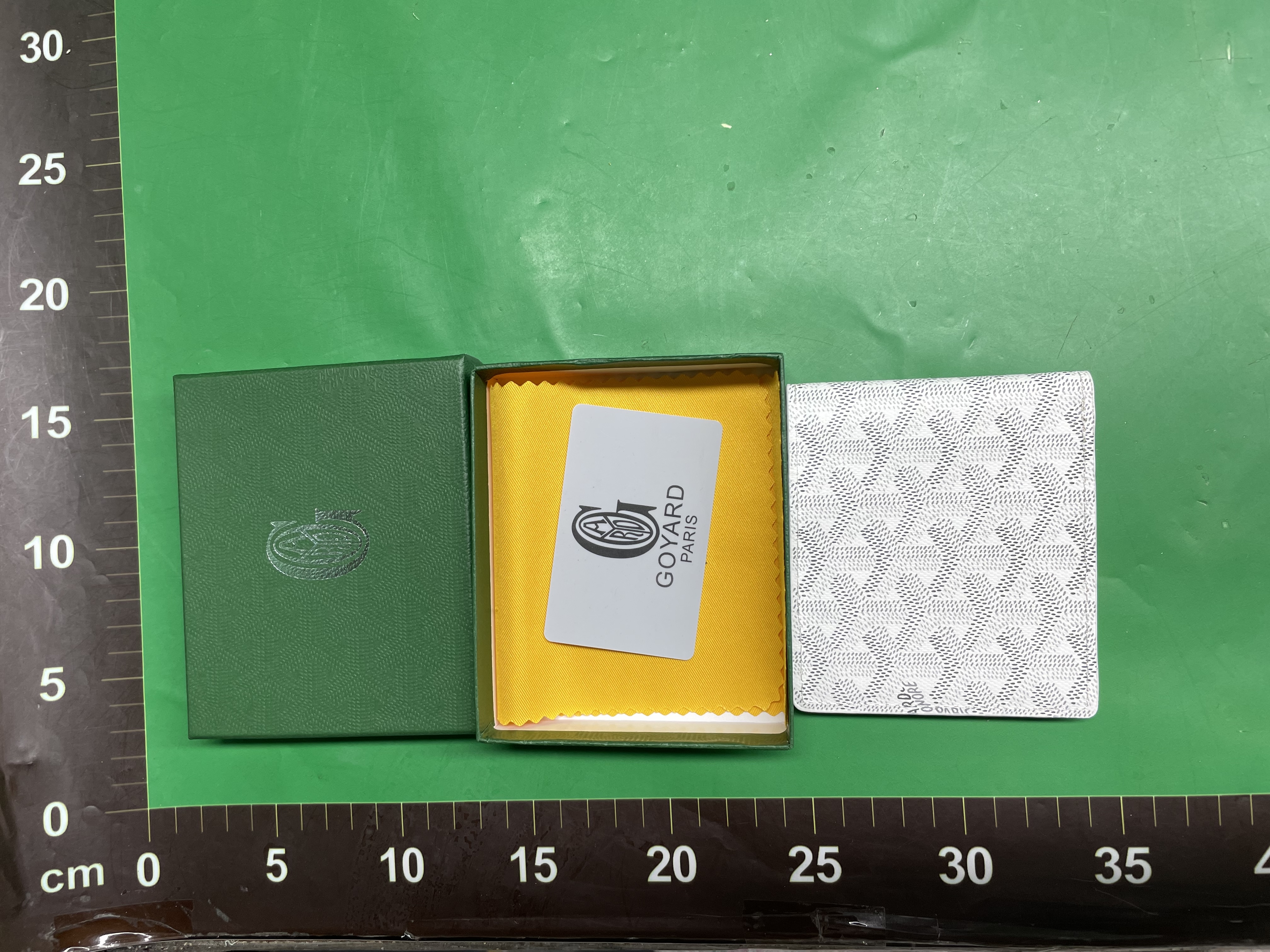 新款戈雅钱包狗牙零钱包戈雅狗牙商务印花对折钱包多功能证件包卡 — miniatura QC 4