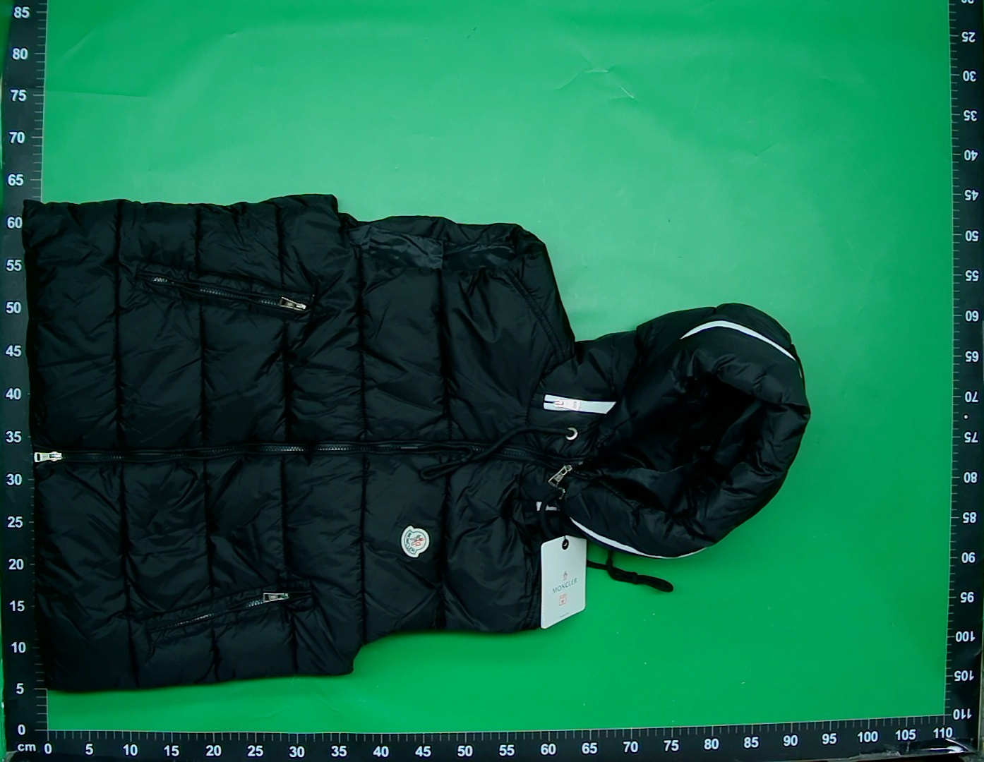 2025冬季撞色连帽棉服马甲男免烫时尚都市运动外套 — miniatura QC 3