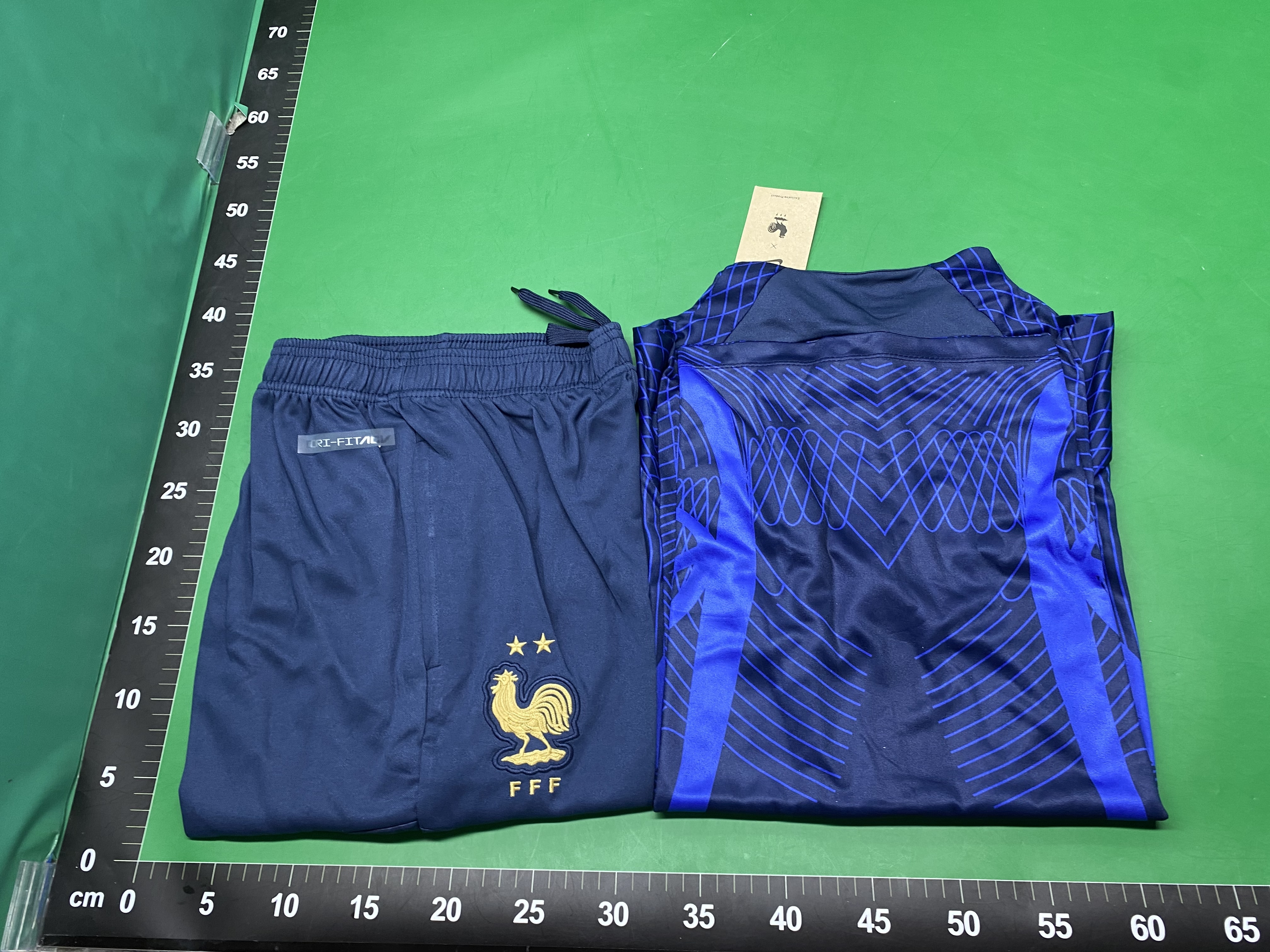 巴黎阿森纳国米法国切尔西半拉长袖马内儿比赛足球训练服套装球迷 — miniatura QC 2