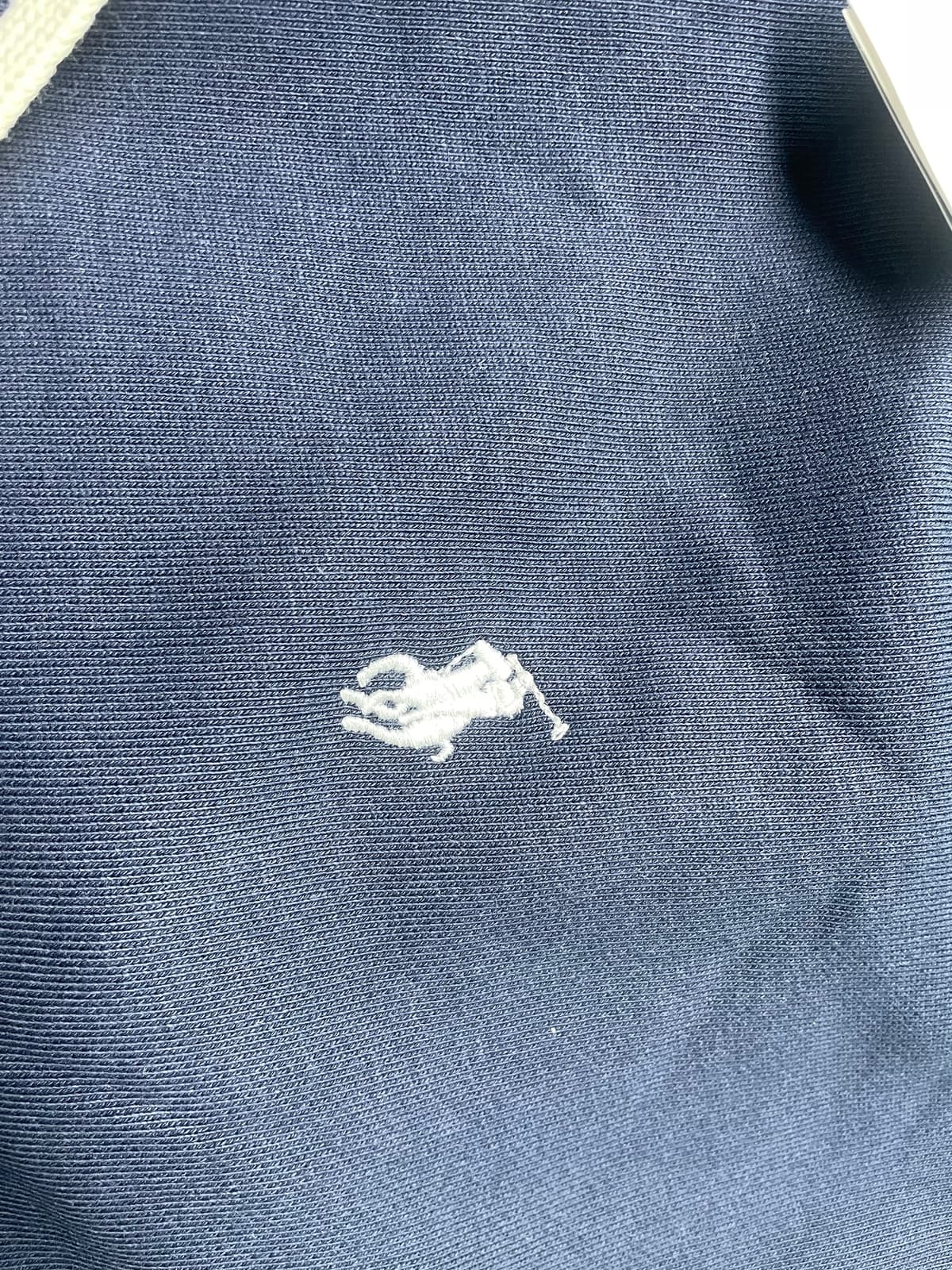 高品质跨境外贸八色小马标抓绒刺绣Logo连帽拉链外套卫衣男女款 — foto QC 1