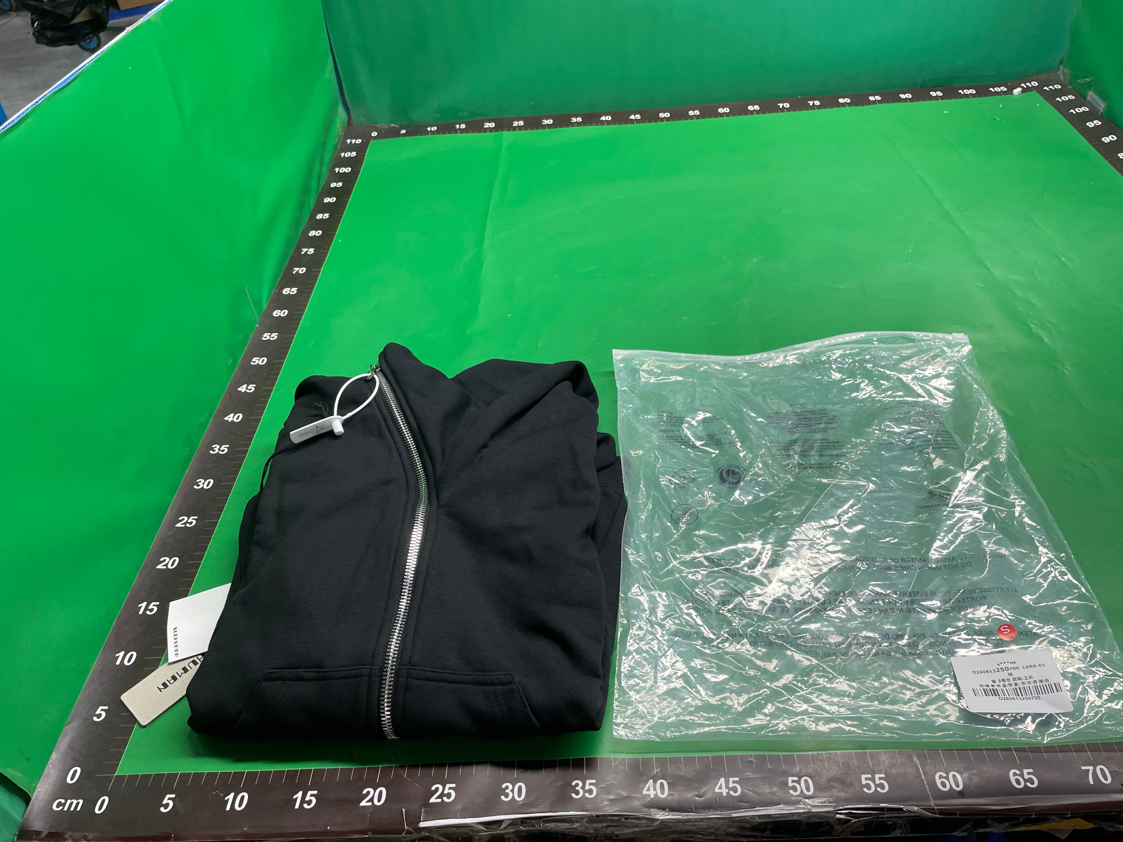 新款卫衣外套暗黑风春秋版型风巫师帽男女情侣款薄款卫衣外套帽衫 — foto QC 1