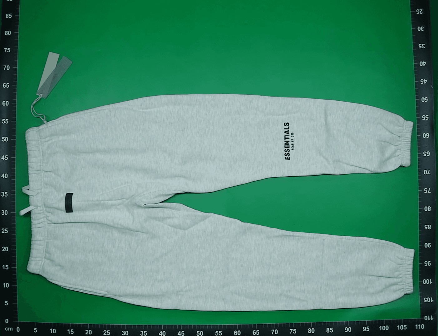 SS22-Essentials小标植绒印花Sweatpants 束脚长裤舒适舒适穿搭时 — miniatura QC 5