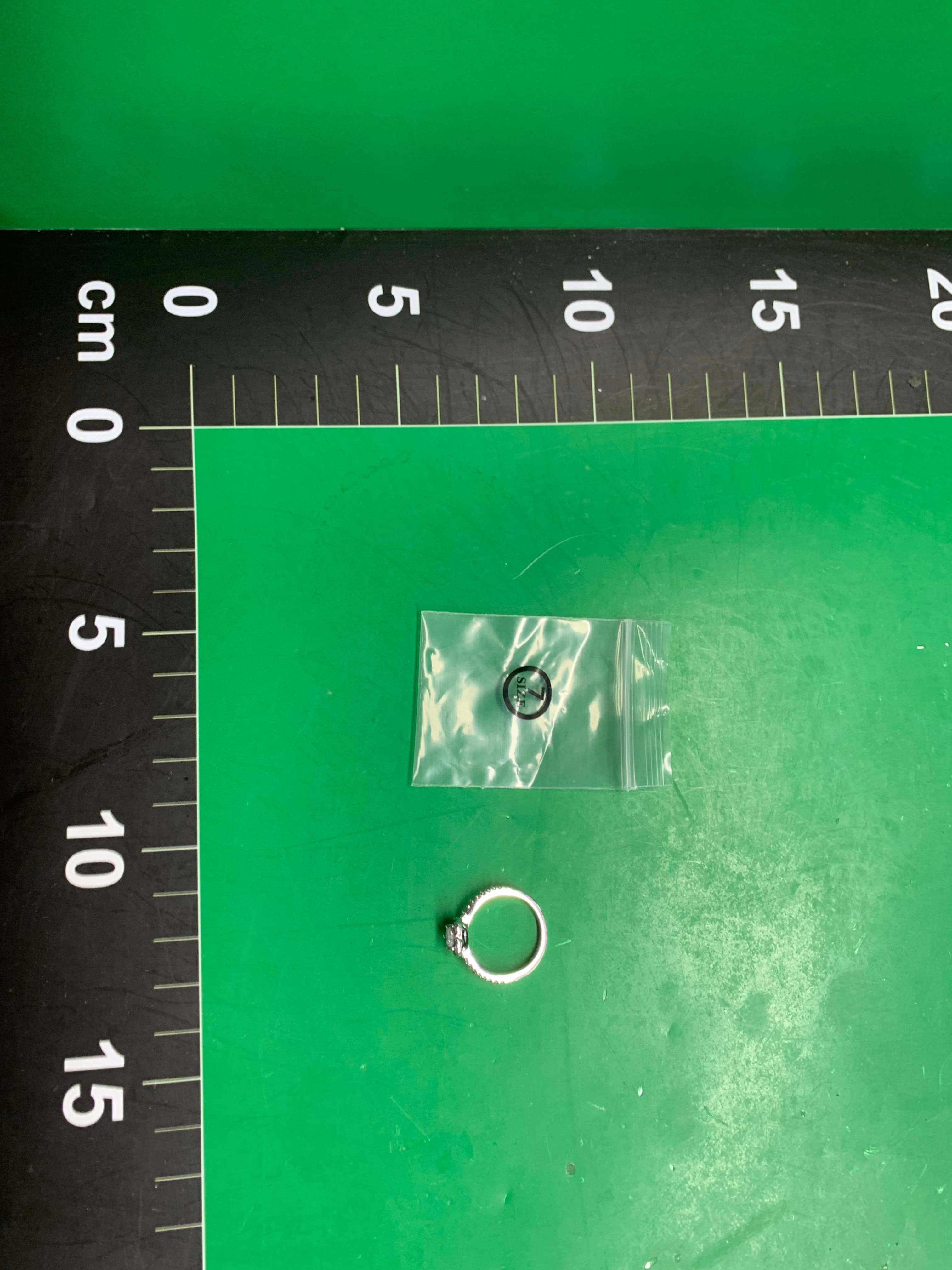 潘家新款白铜崇高的心典雅之心欢腾单石爱心戒指简约标志爱心轻奢 — miniatura QC 4