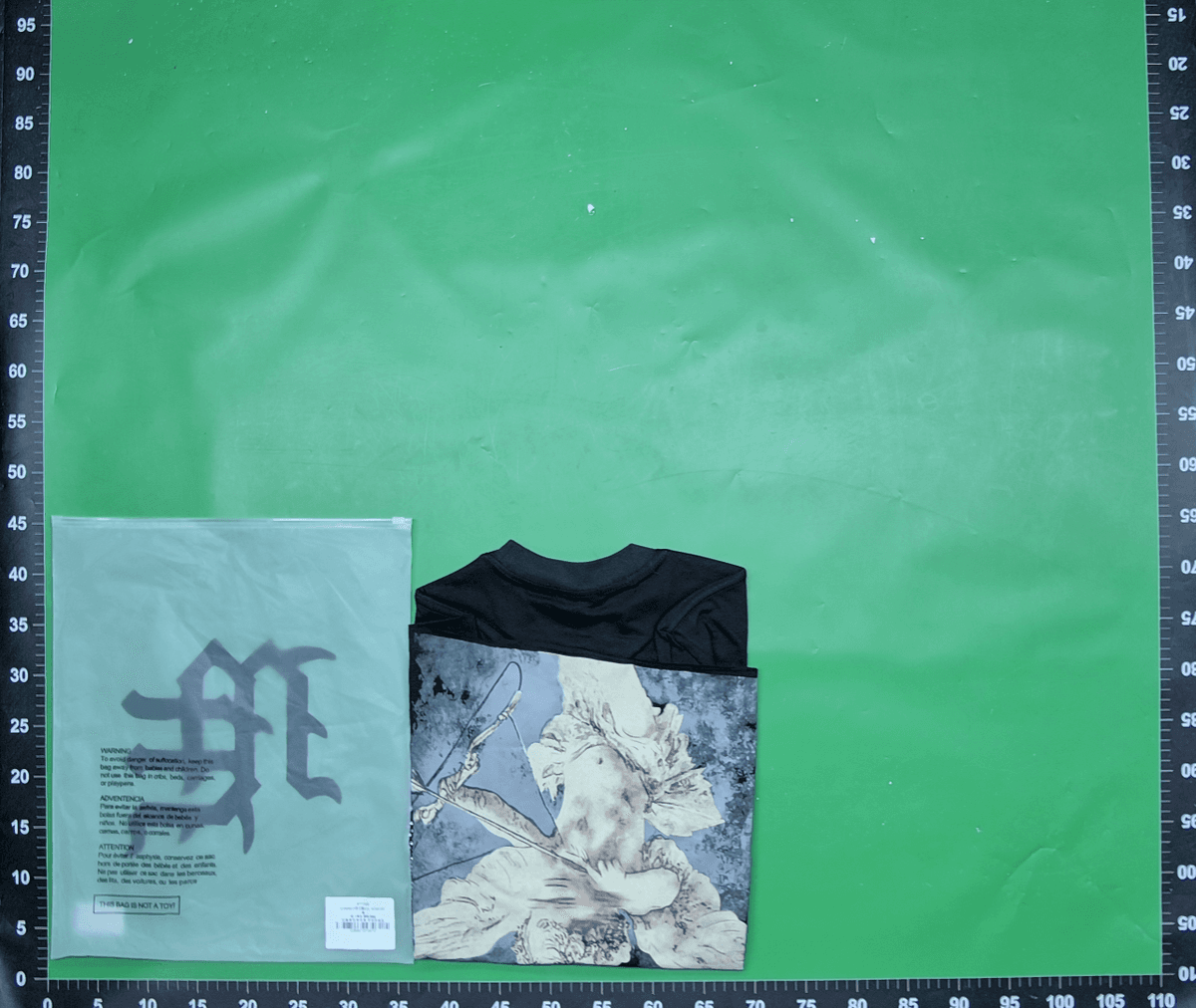 MIXED EMOTION T SHIRT HIP HOP美潮高街嘻哈烫钻宽松纯棉短袖T恤 — miniatura QC 2