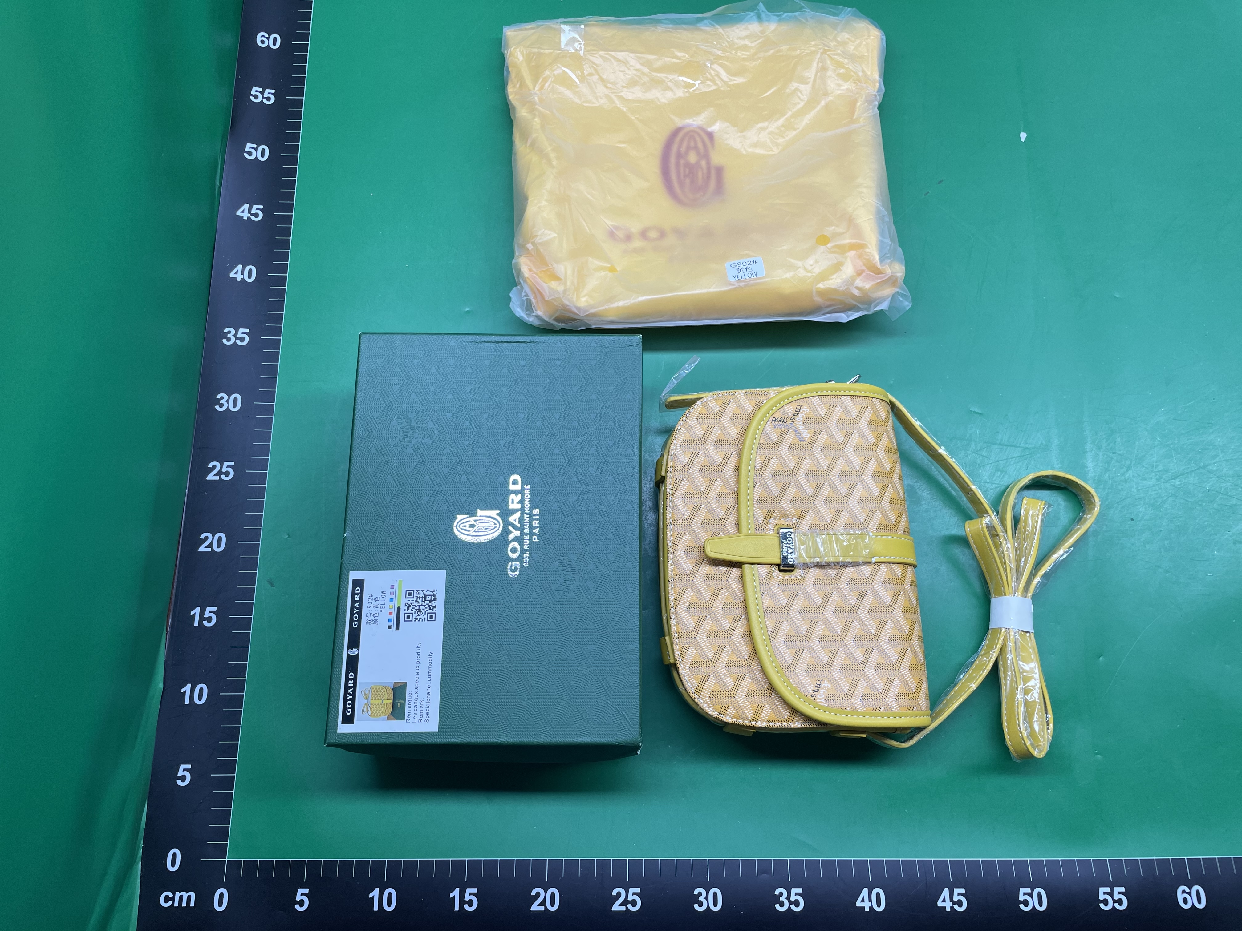 戈雅狗牙马鞍包时尚印花斜挎包单肩翻盖百搭男女通用戈雅邮差包 — miniatura QC 3