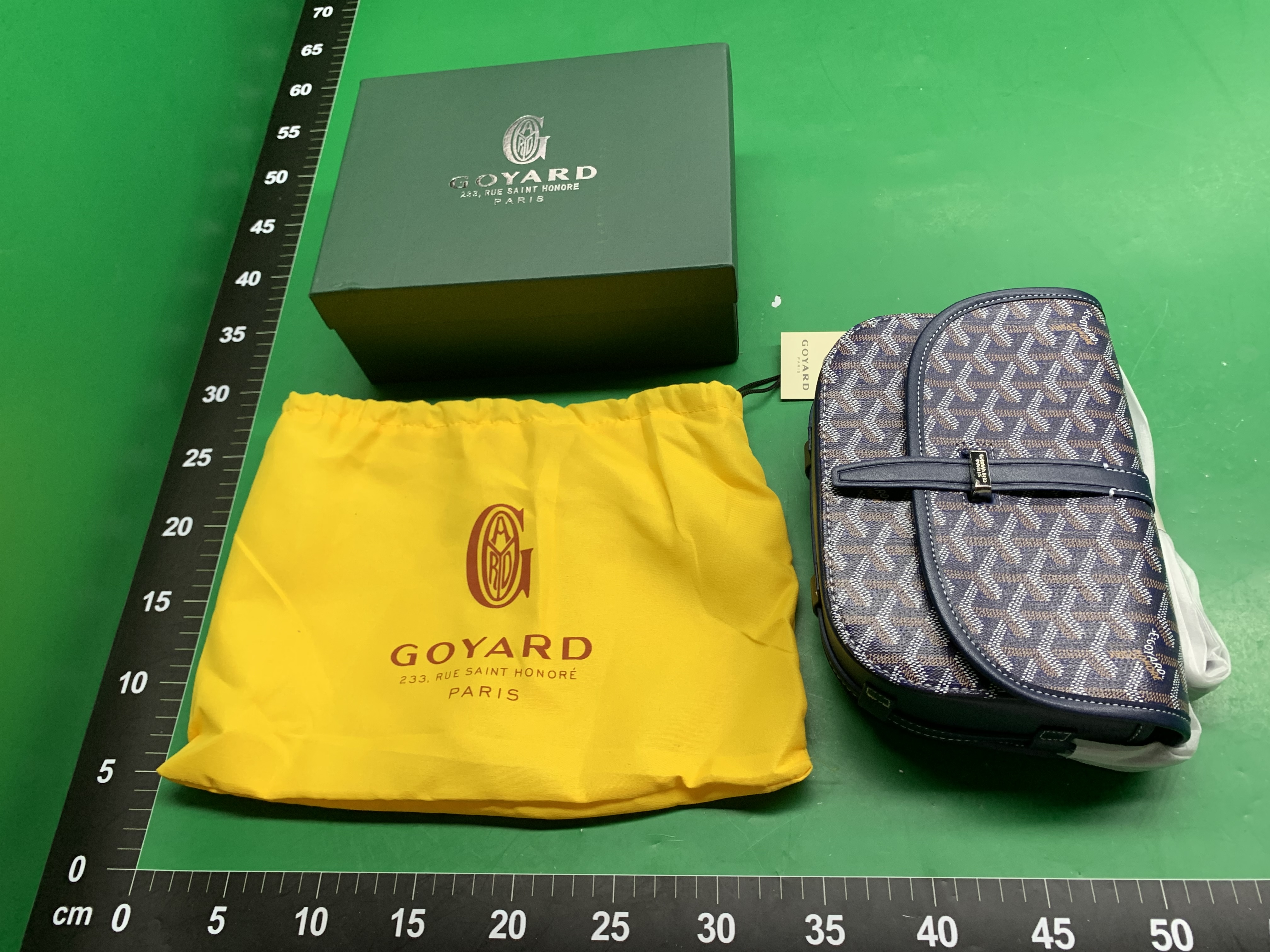 戈雅狗牙马鞍包时尚印花斜挎包单肩翻盖百搭男女通用戈雅邮差包 — miniatura QC 2