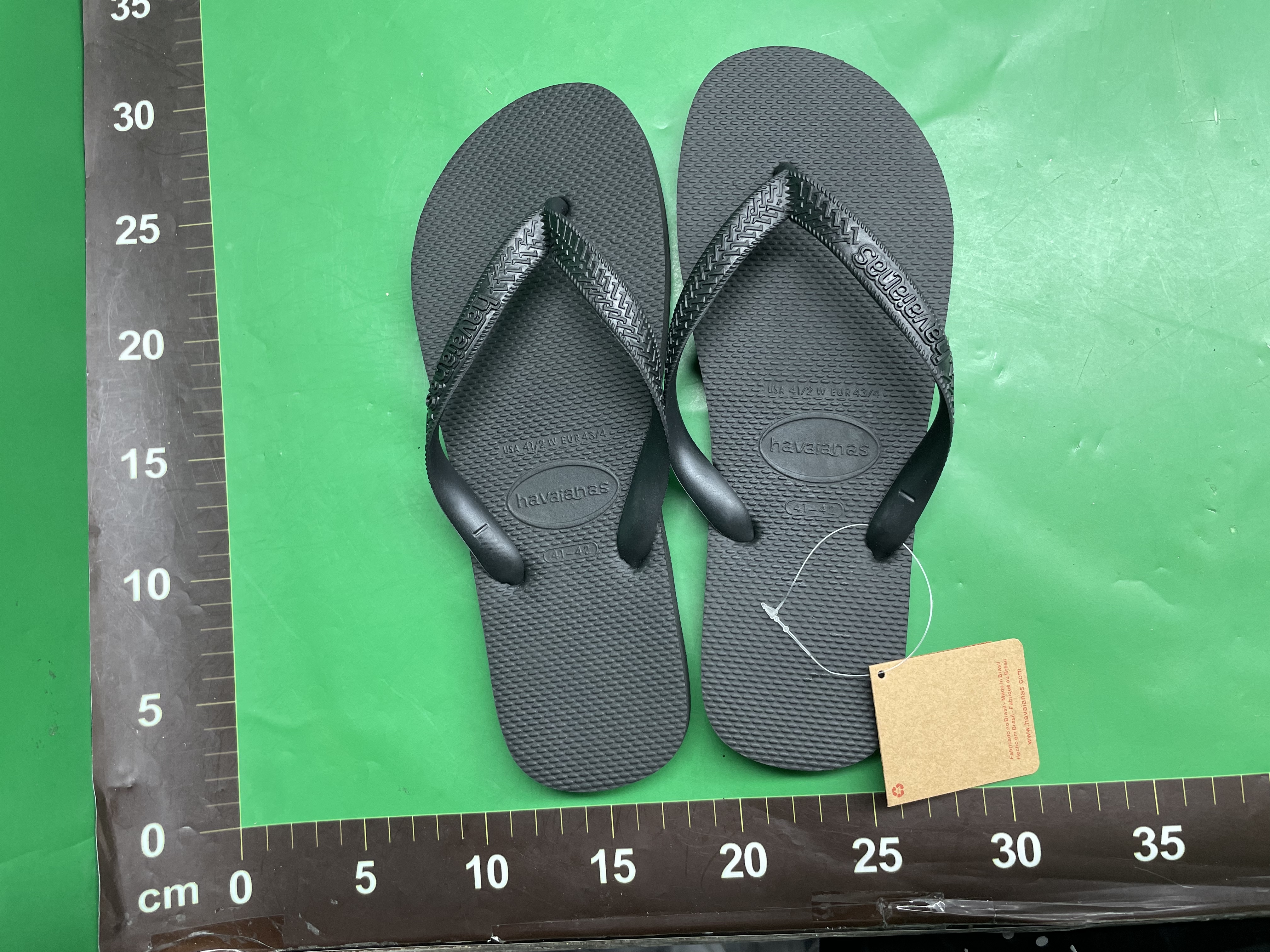 现货批发跨境热卖人字拖男鞋夏季外穿男士夹脚拖鞋哈瓦那巴西沙滩 — miniatura QC 3