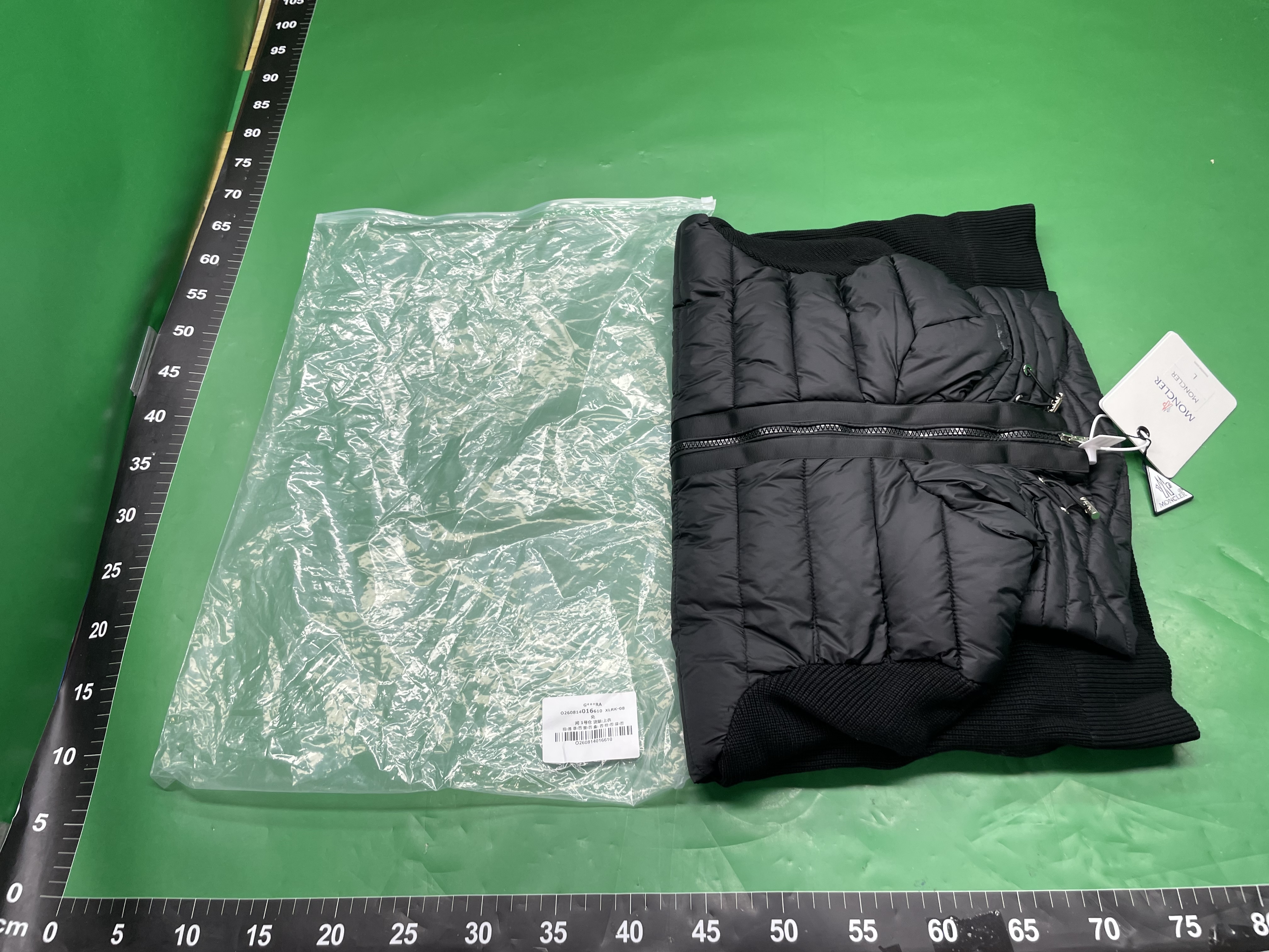 欧洲站爆款 M蒙家针织拼接休闲雨绒男白鸭保暖修身雨绒外套冬季款 — miniatura QC 4