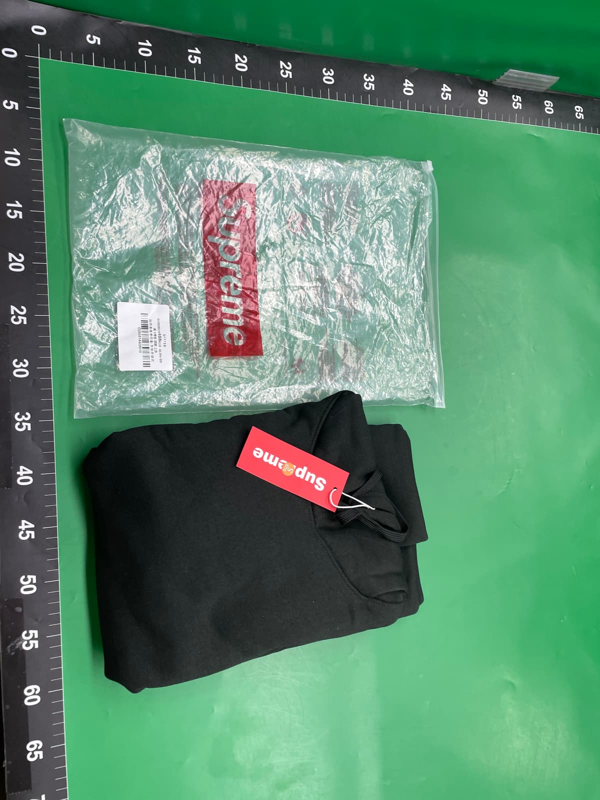26SS版本supreme潮牌HOOD SWEATSHIRT大LOGO套头加绒卫衣帽衫 — miniatura QC 5