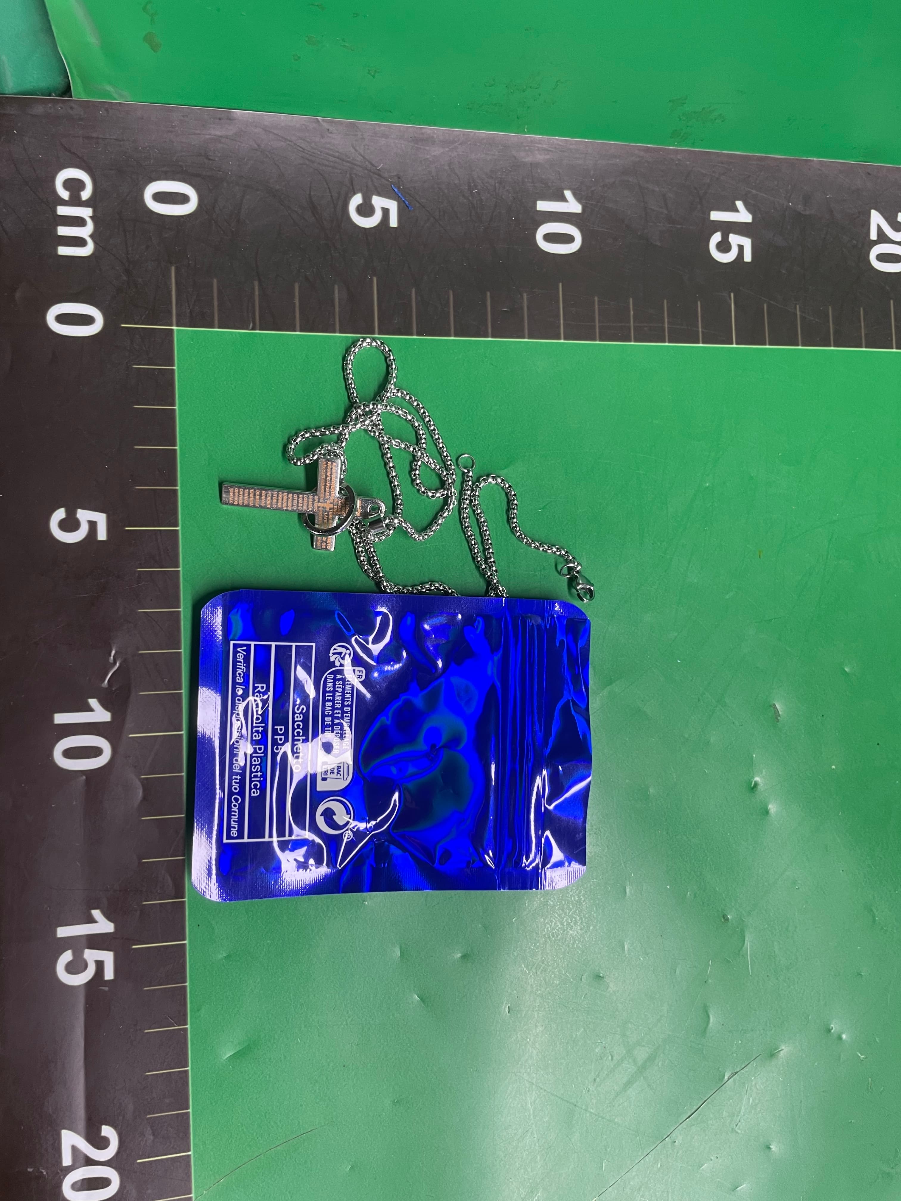 十字架项链男钛钢不掉色高级感百搭个性设计夏季配饰女潮简约饰品 — miniatura QC 6