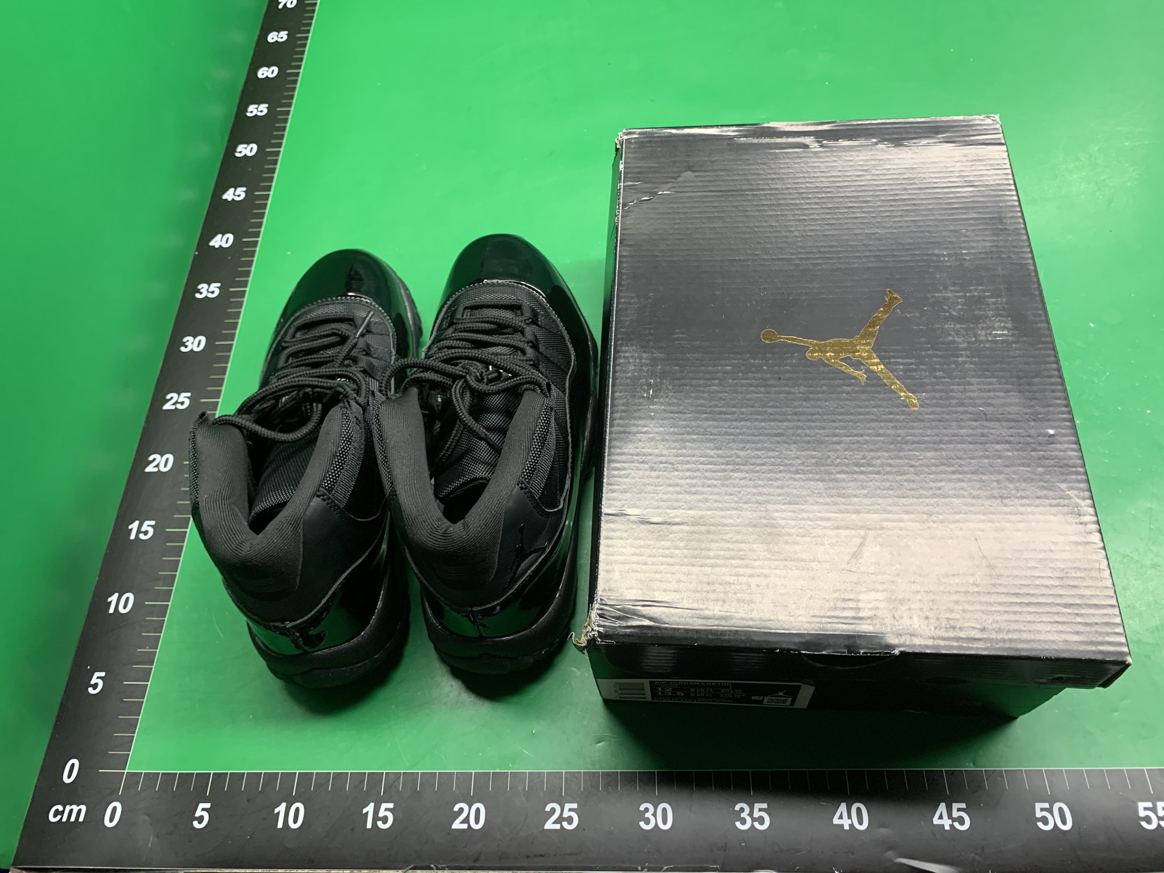 跨境莆田鞋aj1篮球鞋大魔王黑红北卡蓝高帮乔11男女运动休闲鞋 — foto QC 1