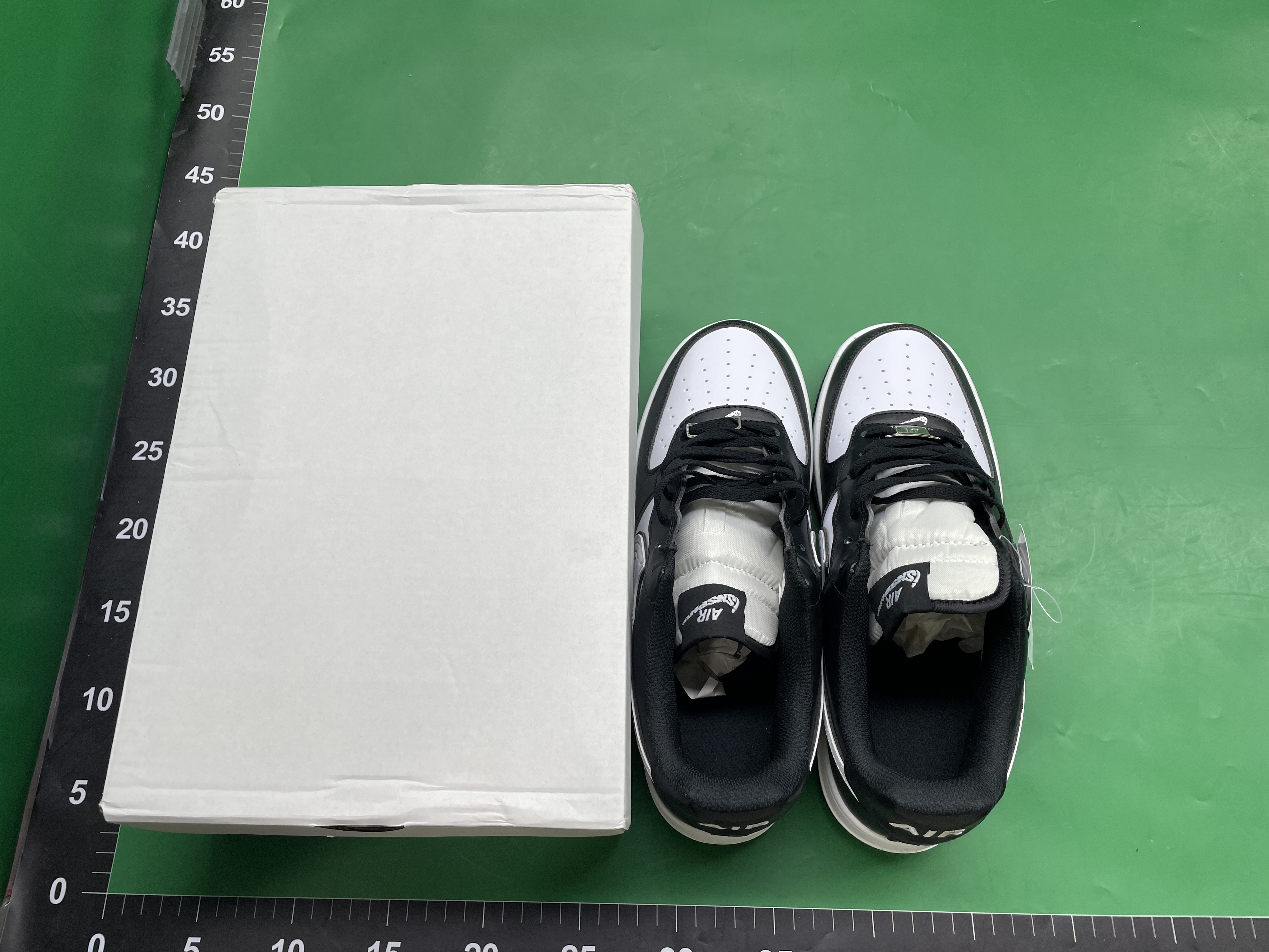 耐尅官空军.一号 AF1高版本莆田男女板鞋低帮解构小麦纯白小白鞋 — miniatura QC 6