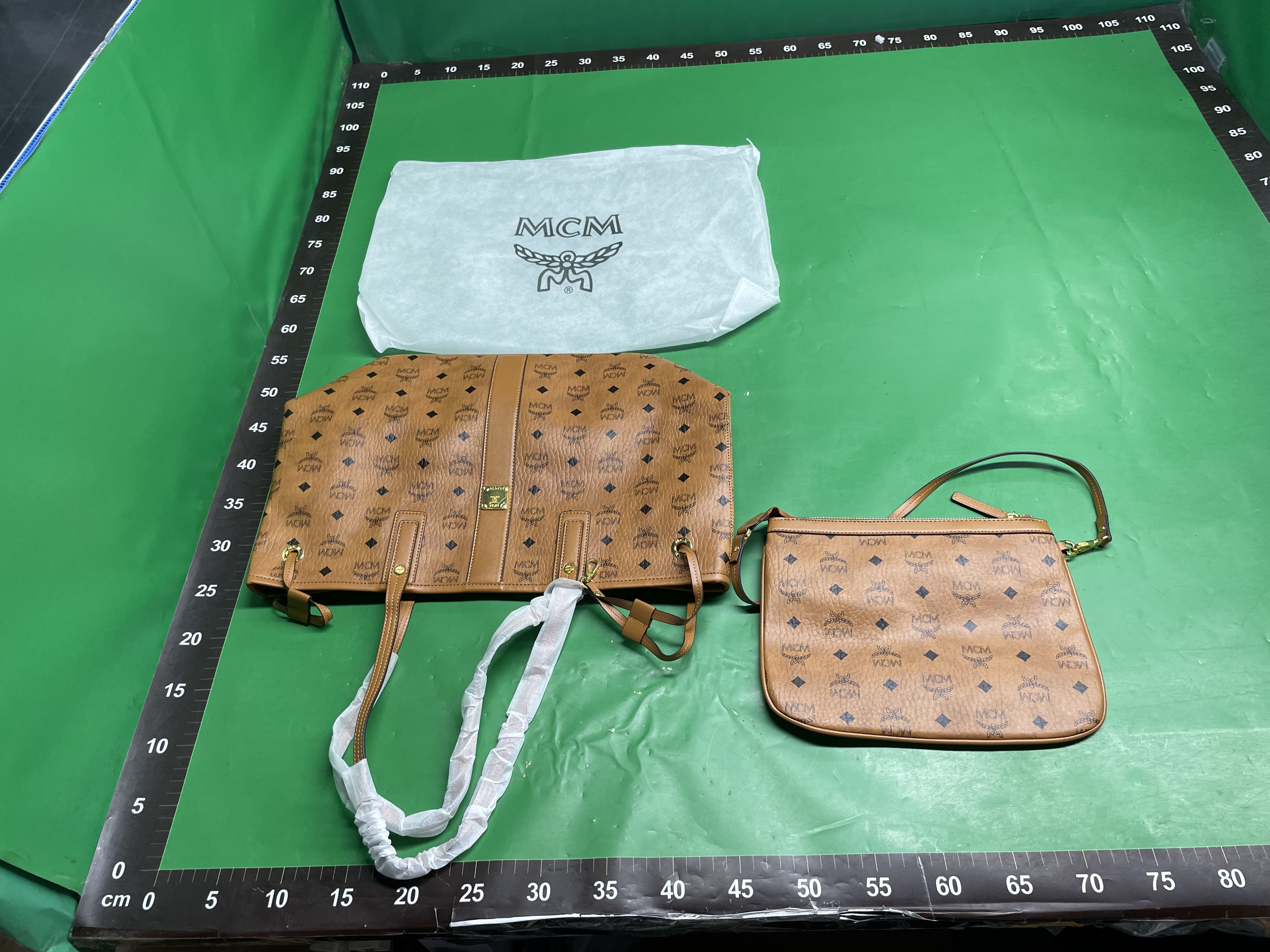 MC厂家直销子母托特包老花菜篮子包包女大容量单肩包AQ老花 — foto QC 1
