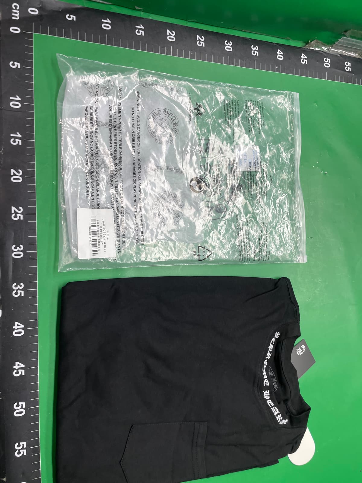 跨境克Ch Hets高品质双纱纯棉拼色落肩袖秋季男女T恤现货直发 — miniatura QC 2