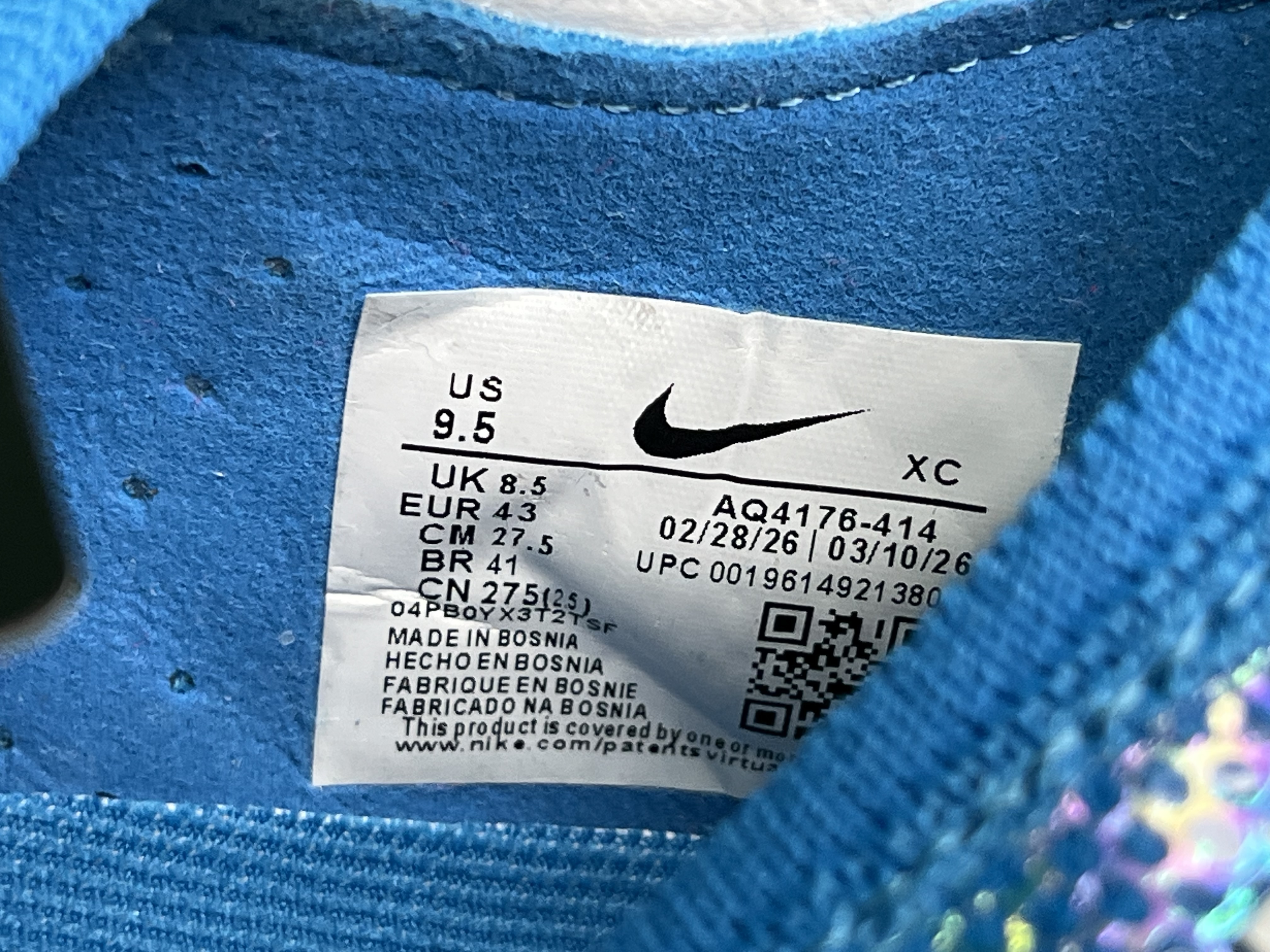 跨境热卖刺客足球鞋男FG13低帮钉针织面Flyknit360 技术防水39-45 — foto QC 1