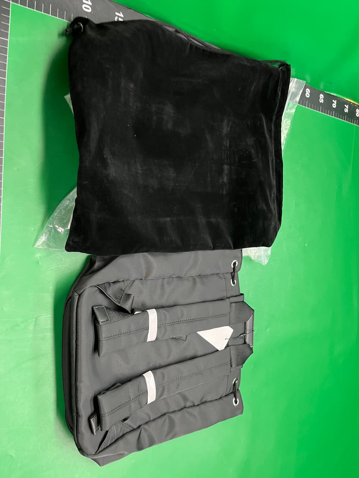 新款1017alyx9sm黑色尼龙布双肩包战术机能扣电脑背包男女情侣潮 — foto QC 1