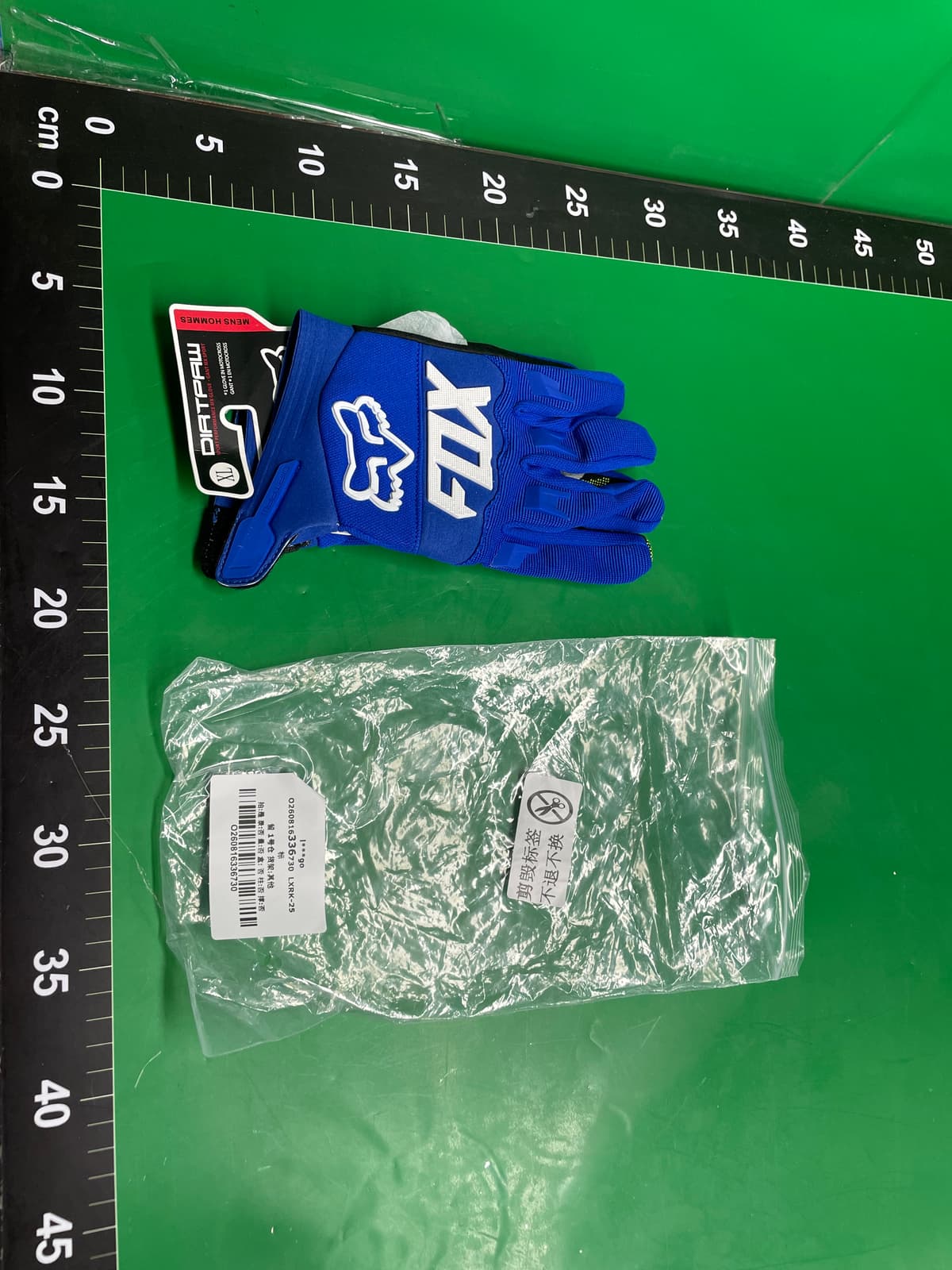 fox手套狐狸全指减震防滑户外越野速降山地自行车骑行手套摩托车 — foto QC 1