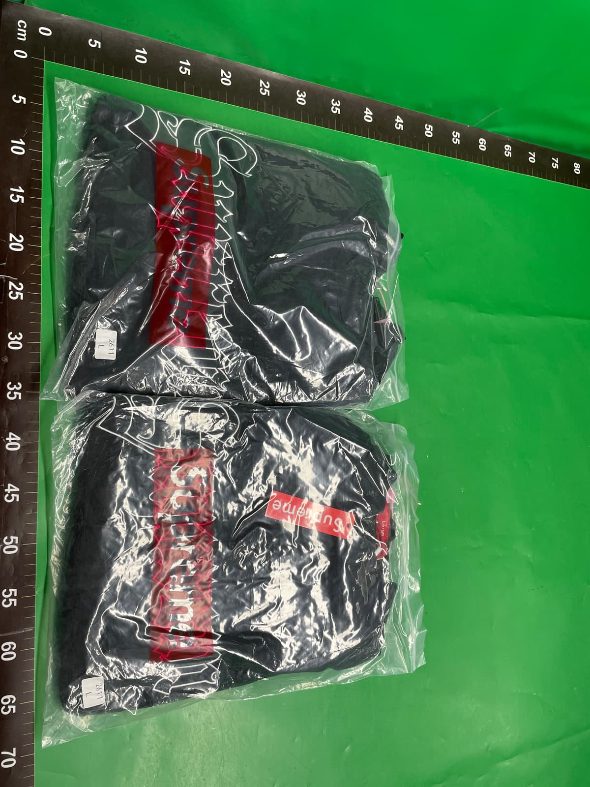 25S欧美跨境半拉链廓形拼接小众潮牌街头运动风衣冲锋衣休闲套装 — miniatura QC 4