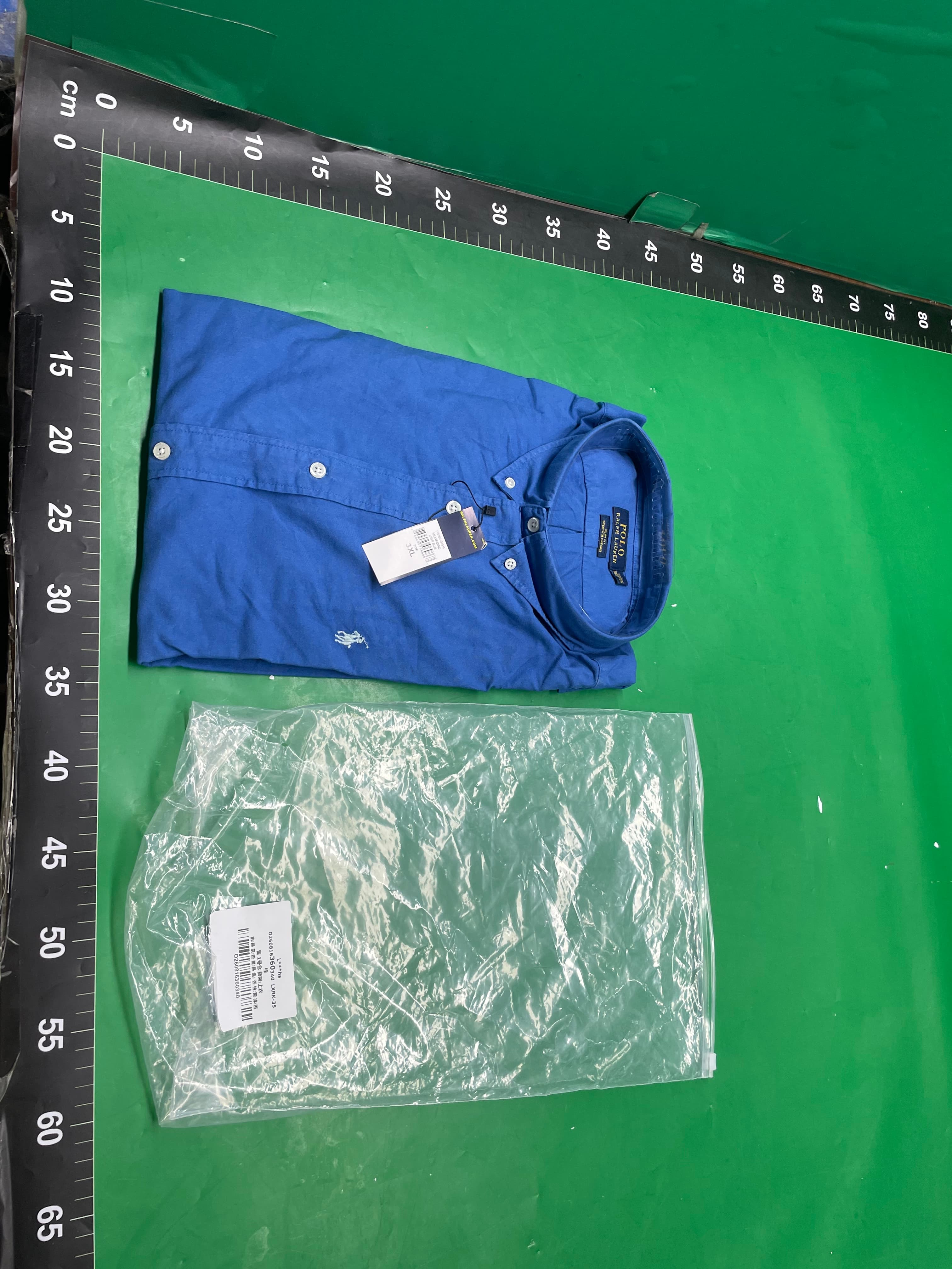 一件代发24秋新款RL拉夫男士商务休闲牛津纺衬衫纯色百搭长袖衬衣 — miniatura QC 6