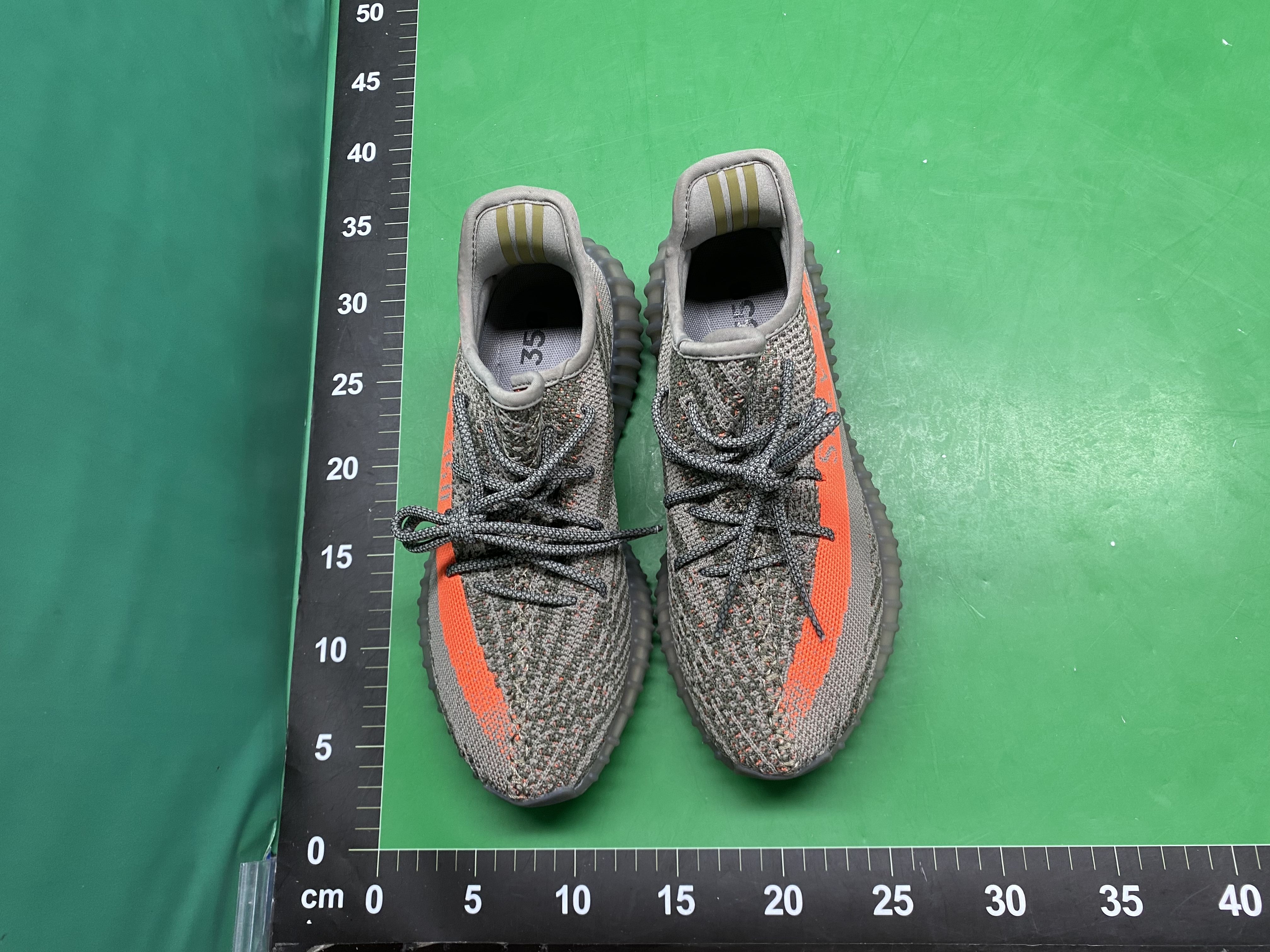 YEZI YEEZY椰子鞋350纯白冰淇淋莆田正品满天星夏季透气运动鞋男 — foto QC 1