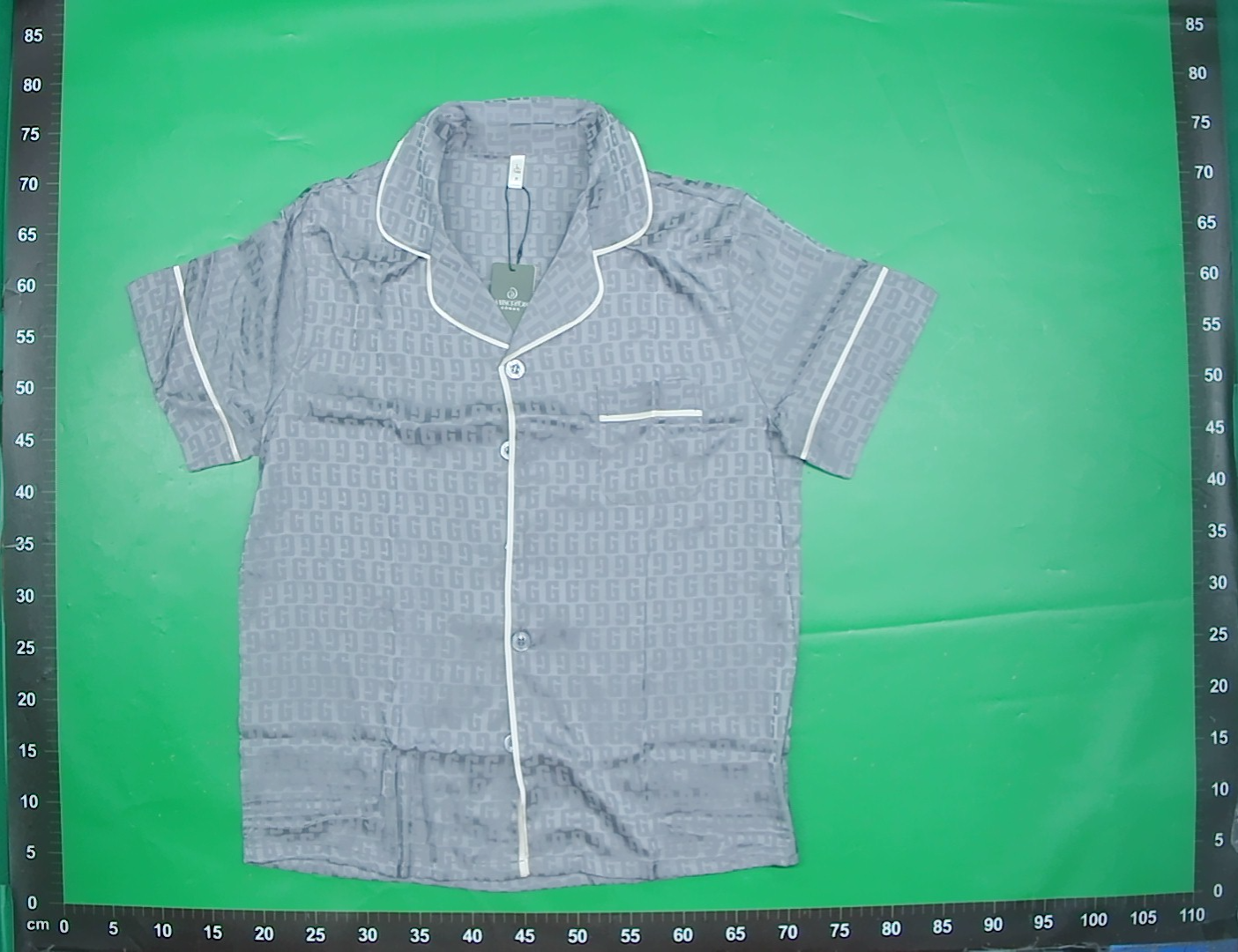 达芬奇密码男士睡衣提花可外穿高级感冰雪丝大码家居服送礼仿丝 — foto QC 1