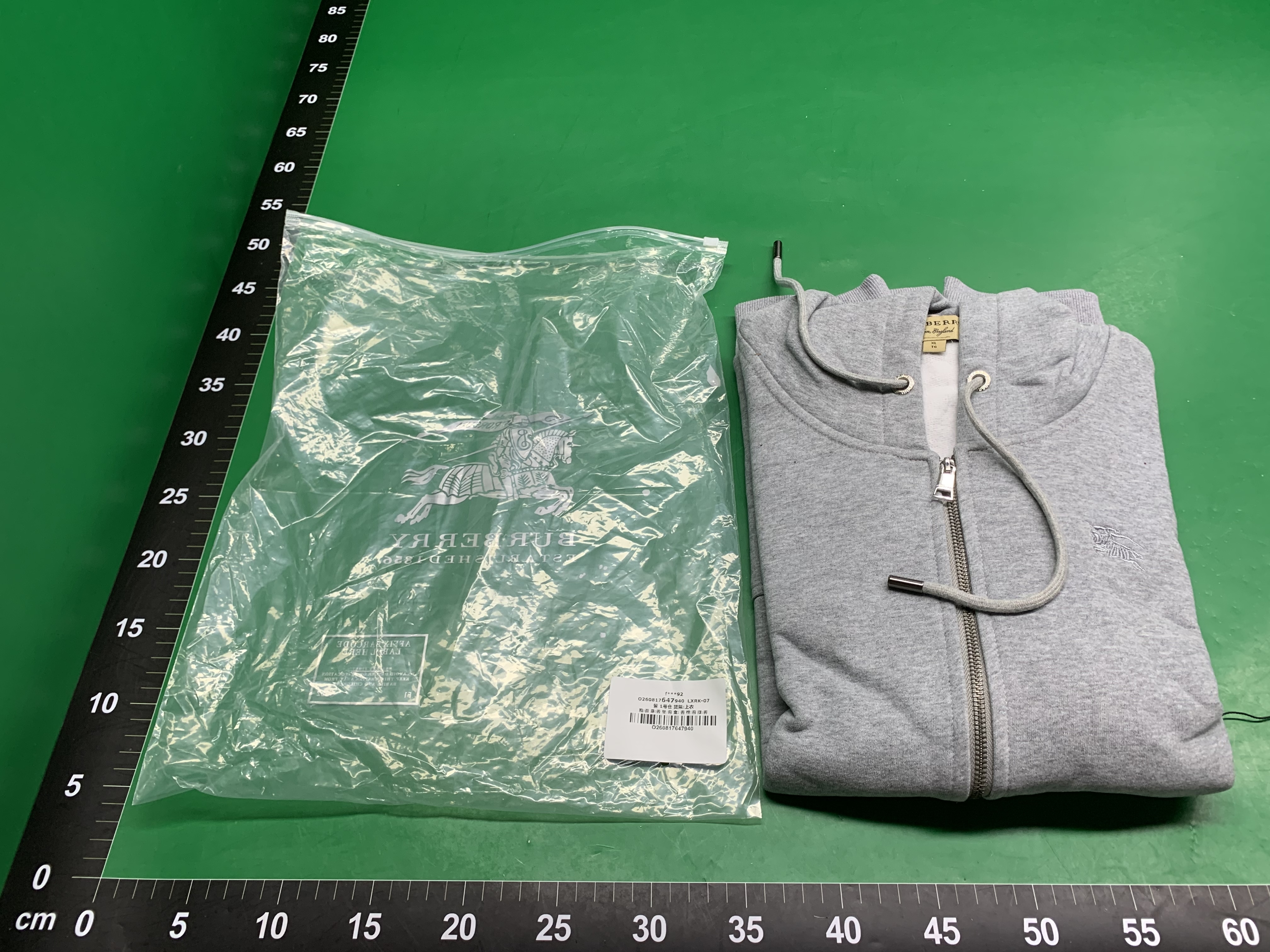 外贸英伦风帅气外套男款加绒连帽开衫经典格子时尚百搭男装上衣 — foto QC 1