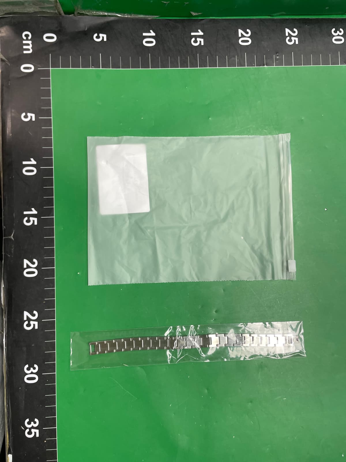 新款不锈钢弯牌手链男士商务百搭饰品可自定义刻logo手链 — foto QC 1
