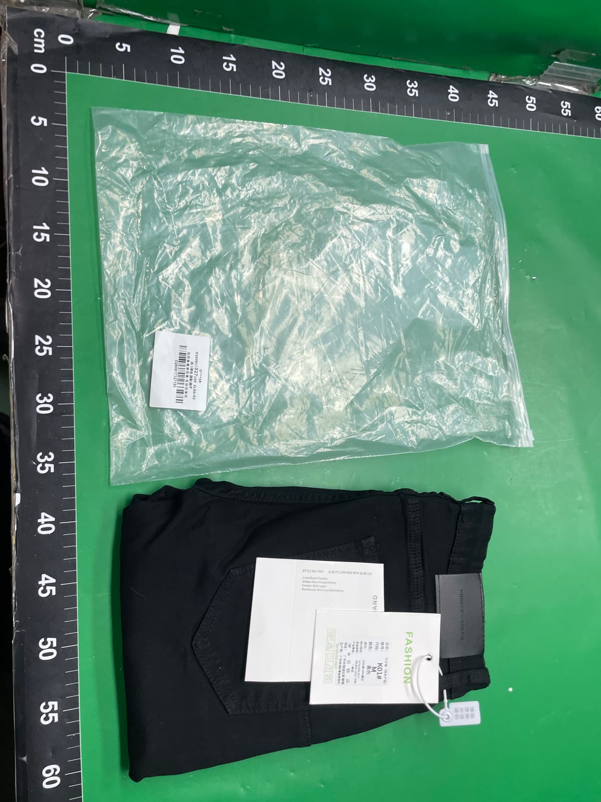 PUR合集高版AM外贸风格蓝破洞修身弹力印花印染小脚男式牛仔裤潮 — miniatura QC 2