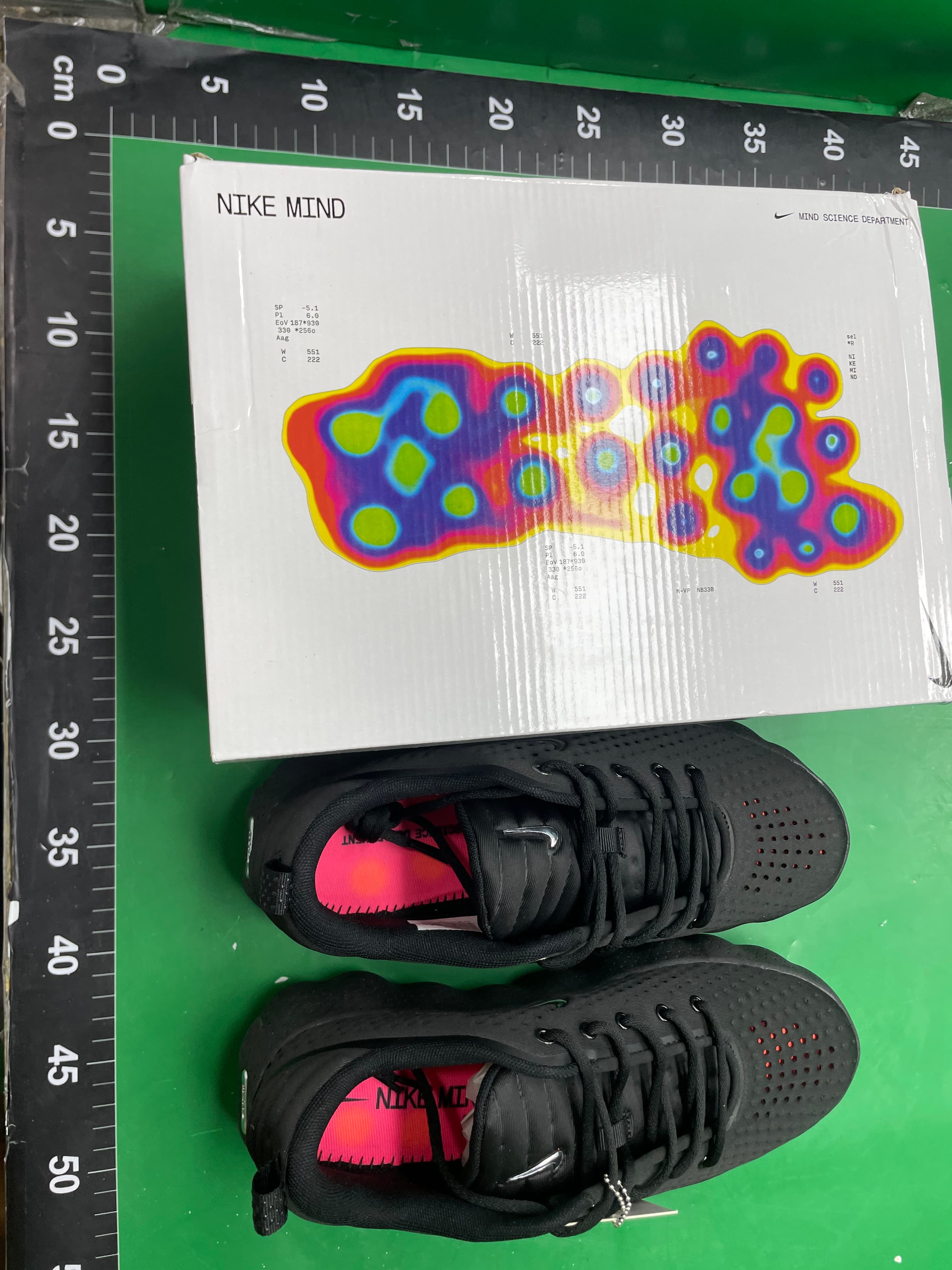 跨境莆田纯原外贸运动鞋Mind 001包头拖鞋mind 002足底按摩休闲鞋 — foto QC 1