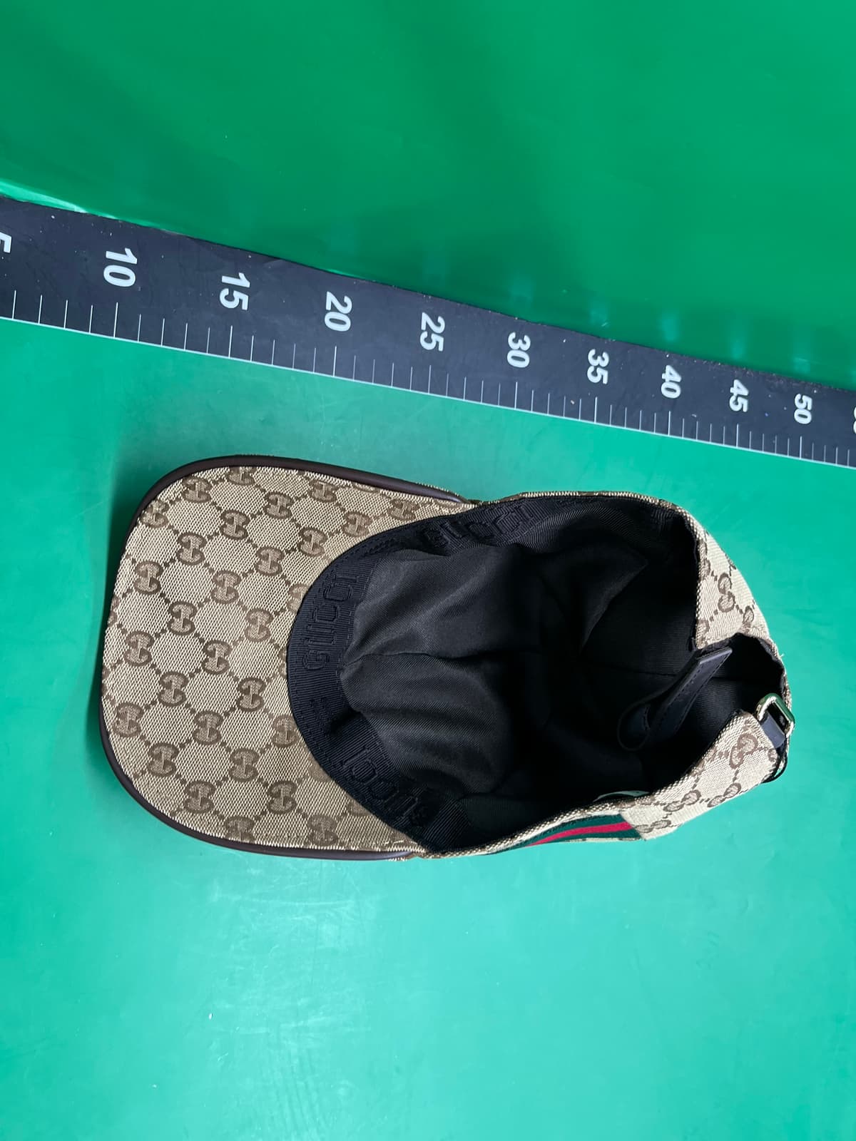 欧美大牌经典红绿带双G高档帽子男网红新款棒球帽女遮阳帽子批发 — foto QC 1