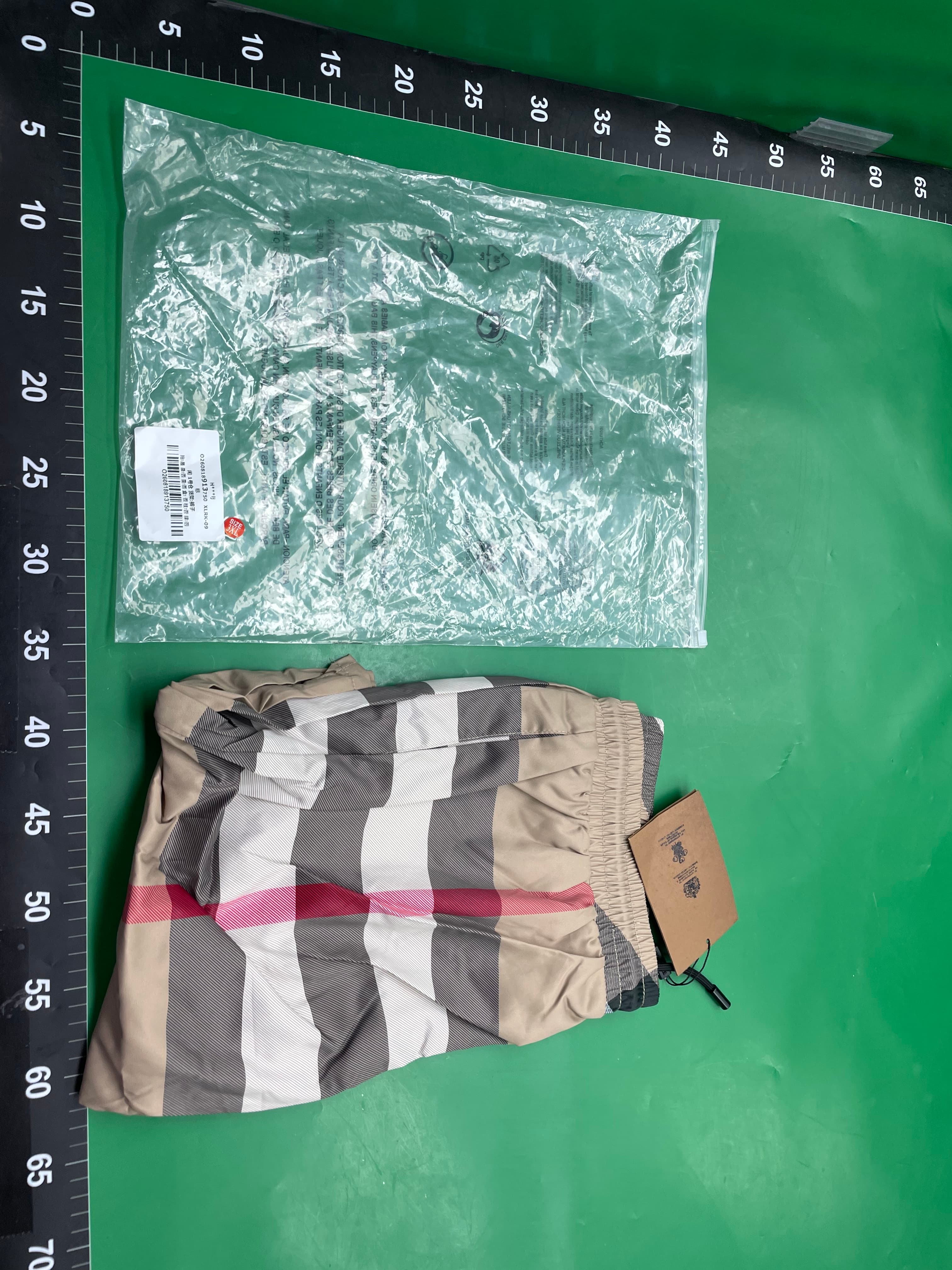 正确版 速干沙滩裤遇水显花logo带内网游泳短裤夏季新款男士代发 — foto QC 1