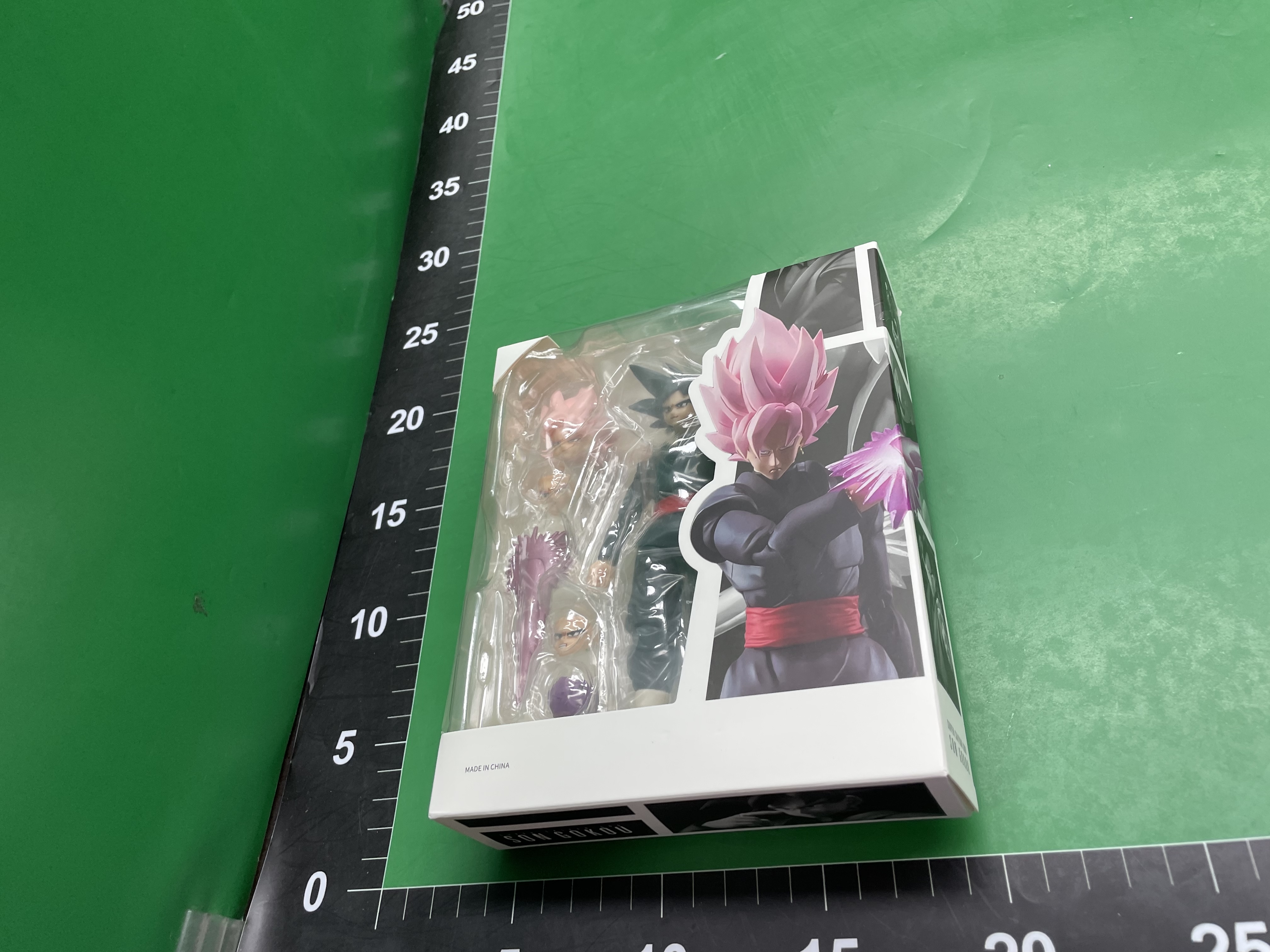跨境优质可动七龙Z珠桃红黑悟空扎马斯手办模型人偶玩具摆件批发 — foto QC 1